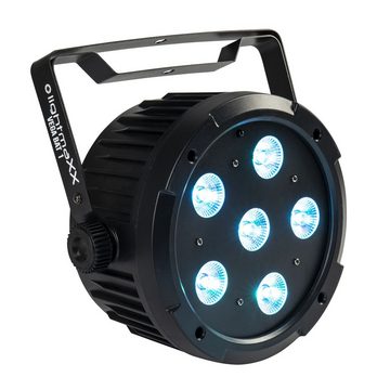 lightmaXX LED Scheinwerfer, LED Scheinwerfer, Akkubetrieben, RGBWA-UV, DMX Steuerbar