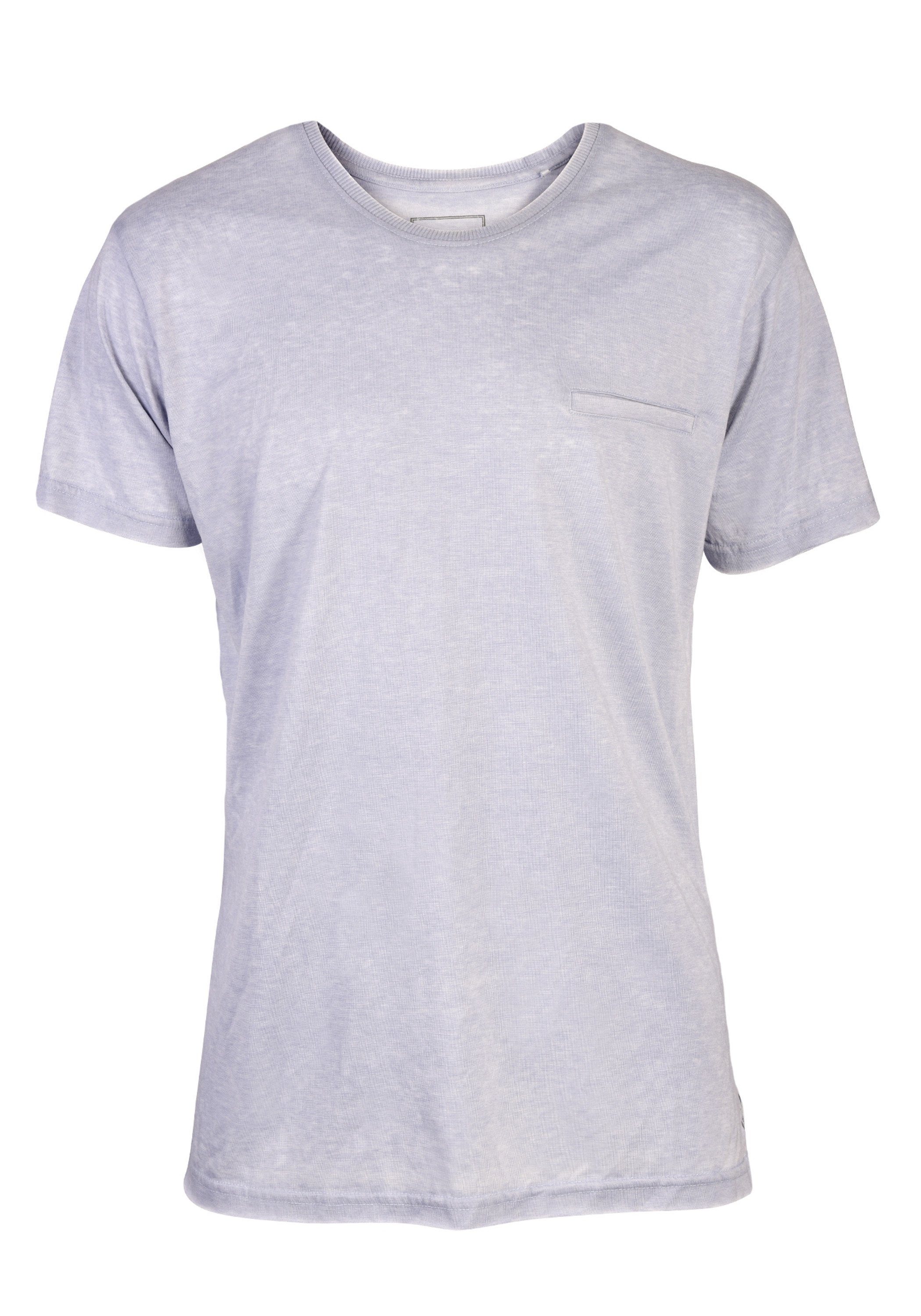 DAILY´S T-Shirt HARDY: Herren T-Shirt mit Rundhalsausschnitt Himmelsblau