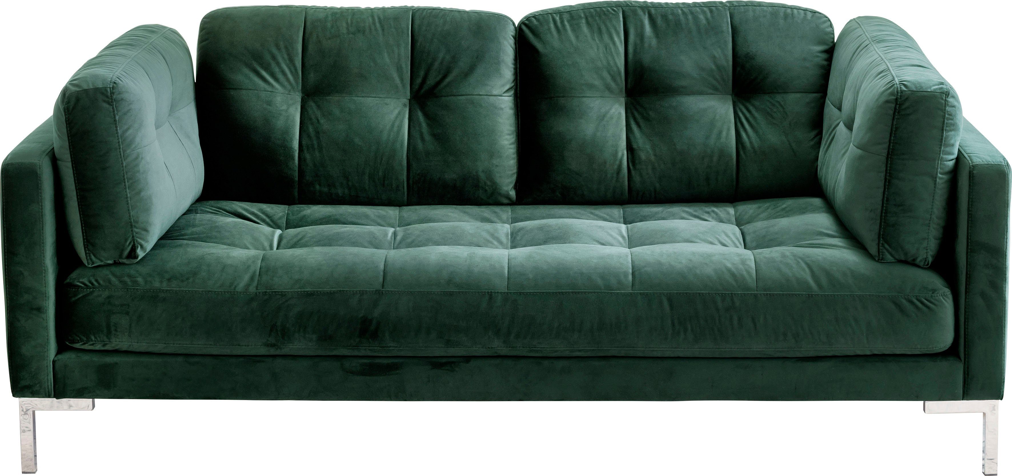 Trends by HG 2-Sitzer "Landau" in Cord-Stoff mit Metallfuß günstig online kaufen