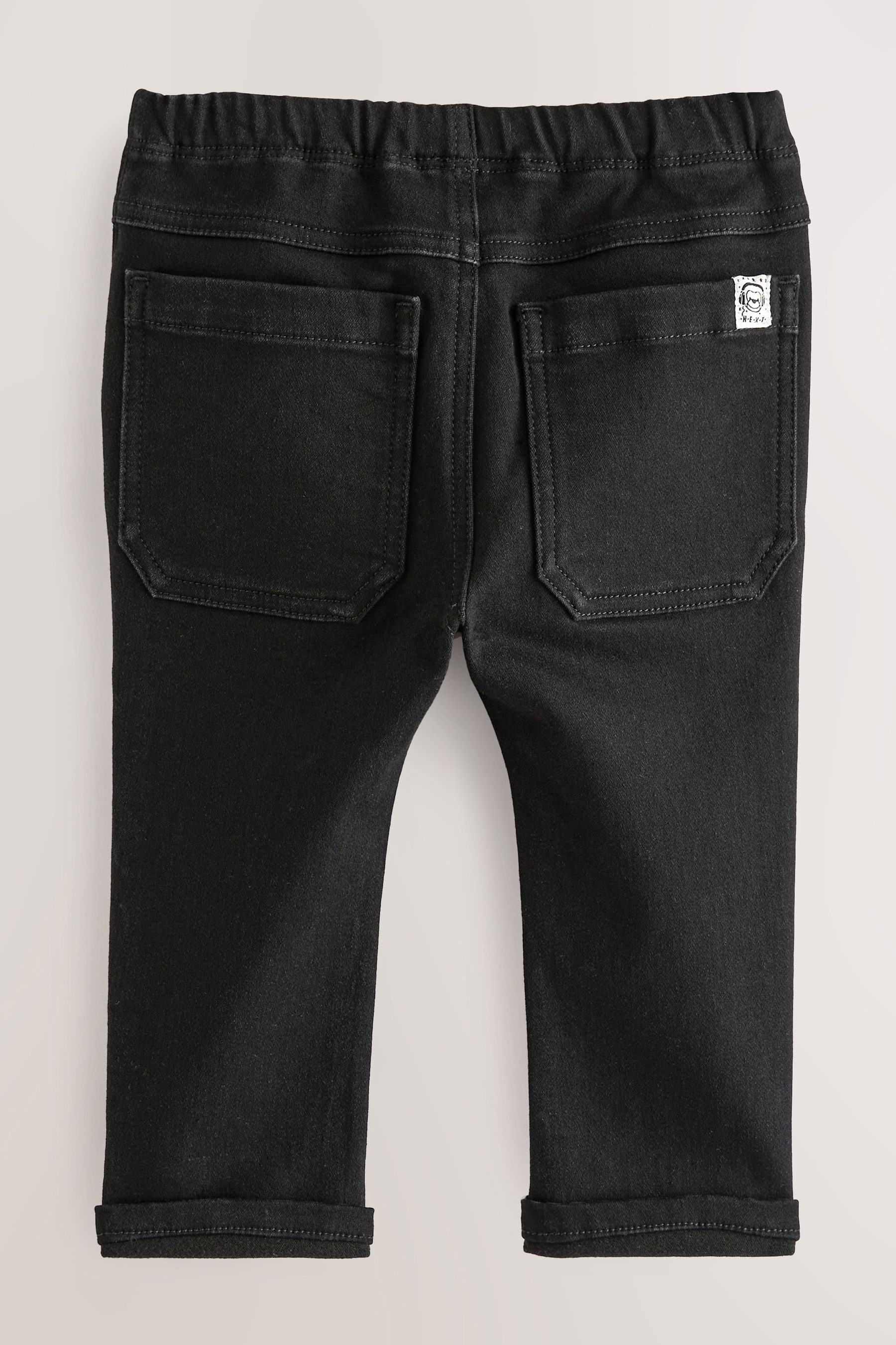 Next Schlupfjeans Superweiche Jeans mit Stretch zum Hineinschlüpfen (1-tlg) – Bild 2 von 3