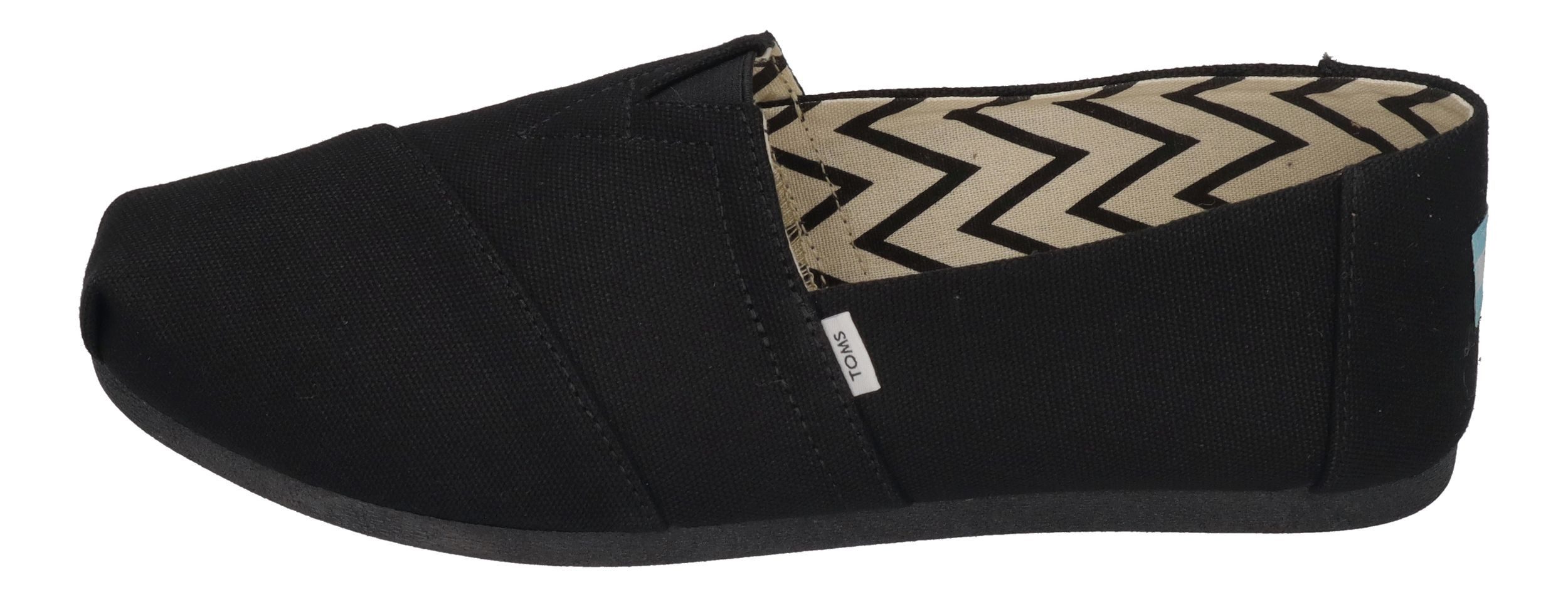 TOMS ALPARGATA WIDE Espadrille Black Black