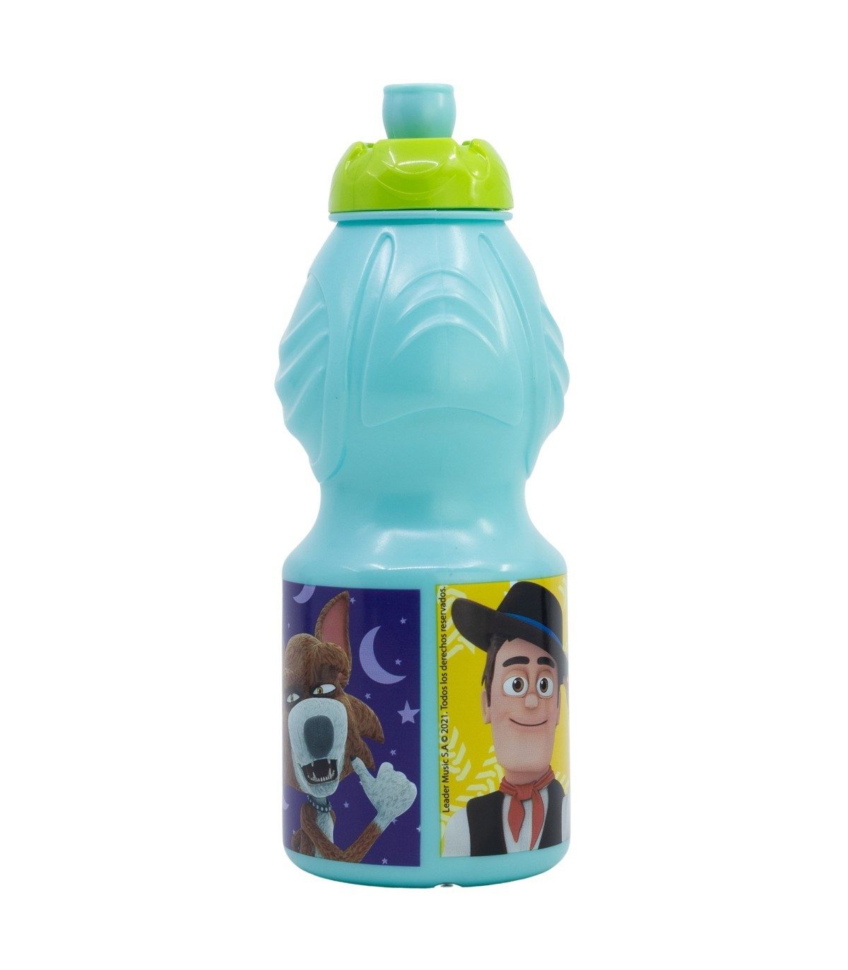 Storline Trinkflasche La Granja de Zenón Kindertrinkflasche 400 ml mit Tropfschutz Deckel
