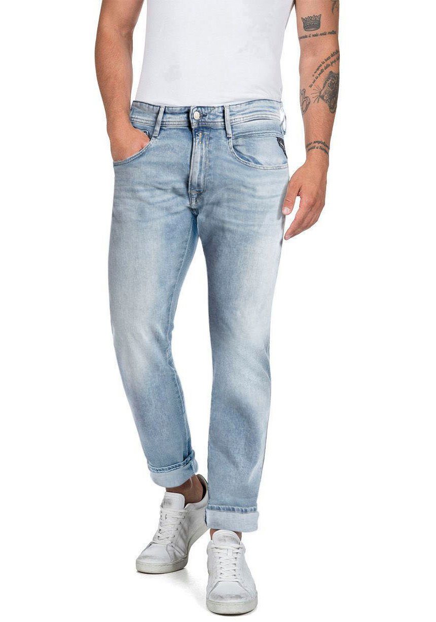 Anbass blue light Slim-fit-Jeans Replay