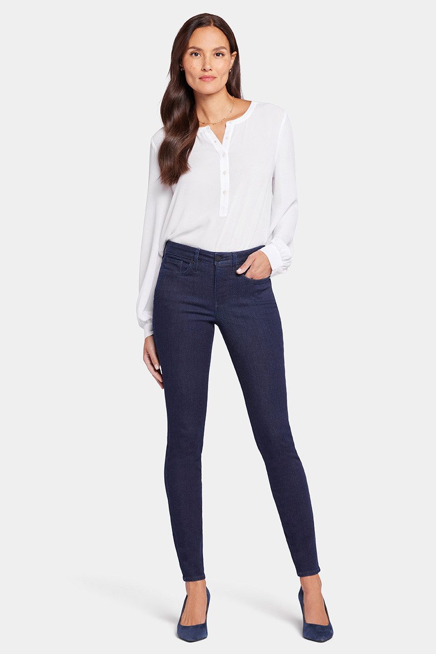 NYDJ Skinny-fit-Jeans Ami Skinny Jeans Dunkelblau Premium Denim