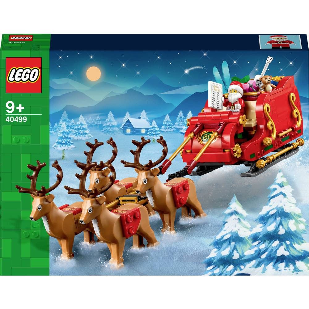 LEGO® ICONS™ Schlitten des Weihnachtsmanns Konstruktionsspielsteine günstig online kaufen