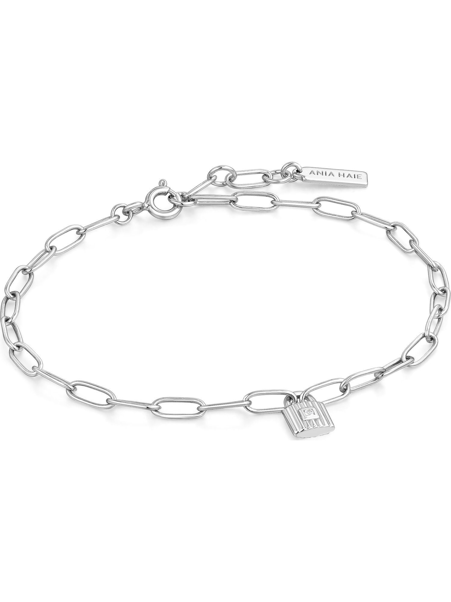 925er Silber Armband Ania Haie Damen-Armband trendig Zirkonia, Ania Haie