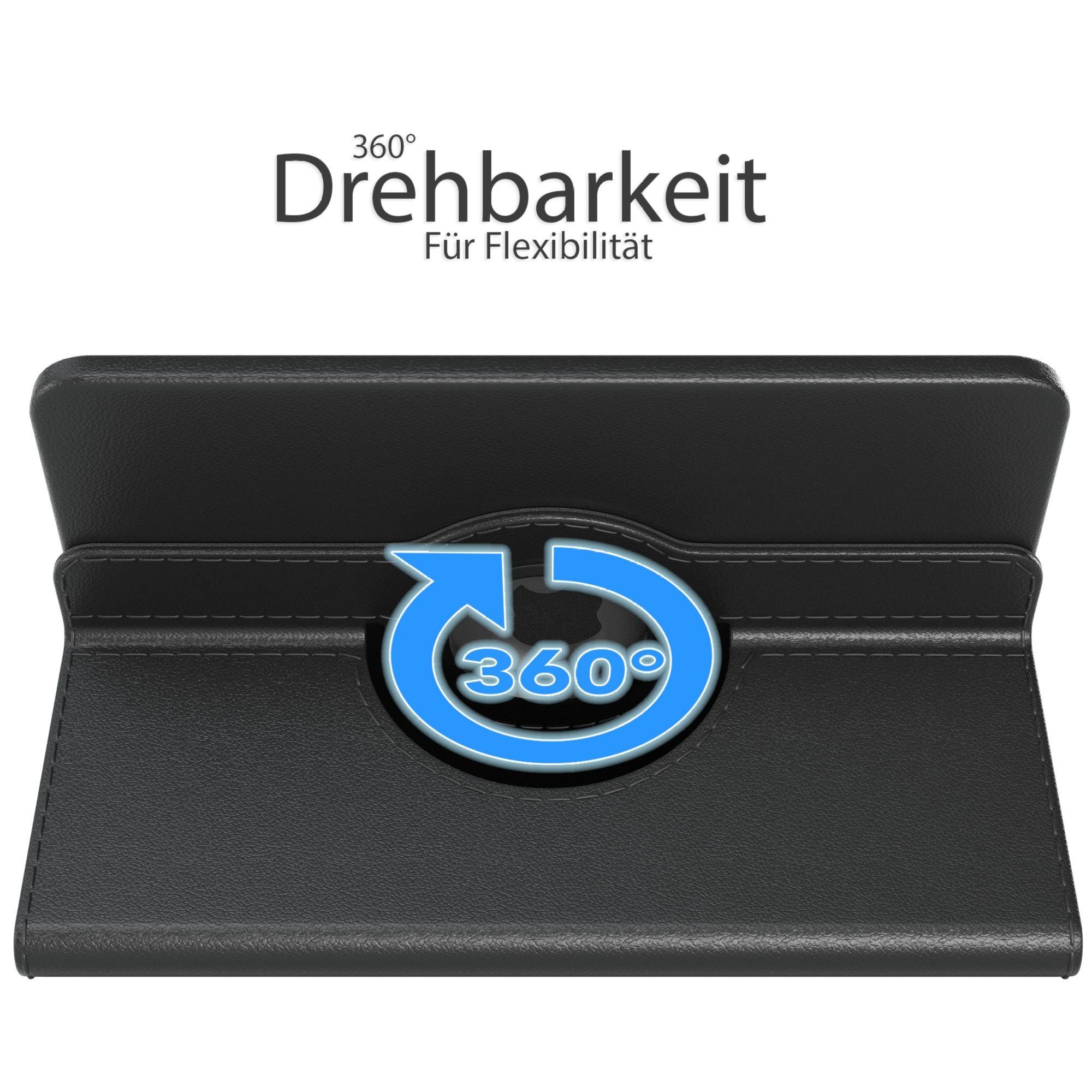 EAZY CASE Tablet-Hülle Rotation Case für Apple iPad Pro 1. Gen. (2018) 11 Zoll, Hülle 360° drehbar mit Standfunktion Etui Anti-Kratz Tasche Schwarz