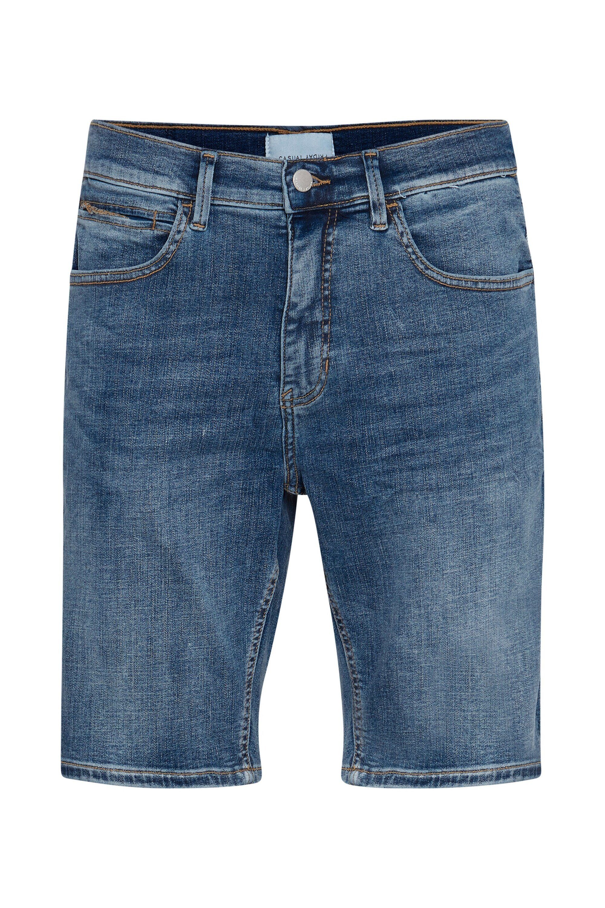Jeansshorts Friday clear (1-tlg) Casual Denim (200434) blue