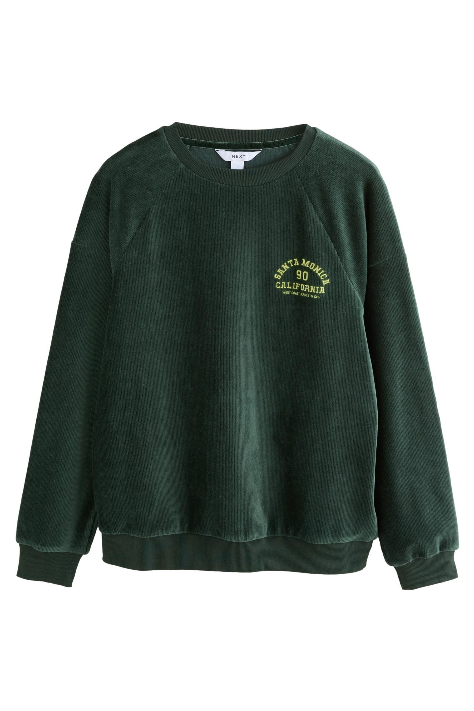 Next Sweater Weiches Grafik-Sweatshirt aus Micro-Cord günstig online kaufen