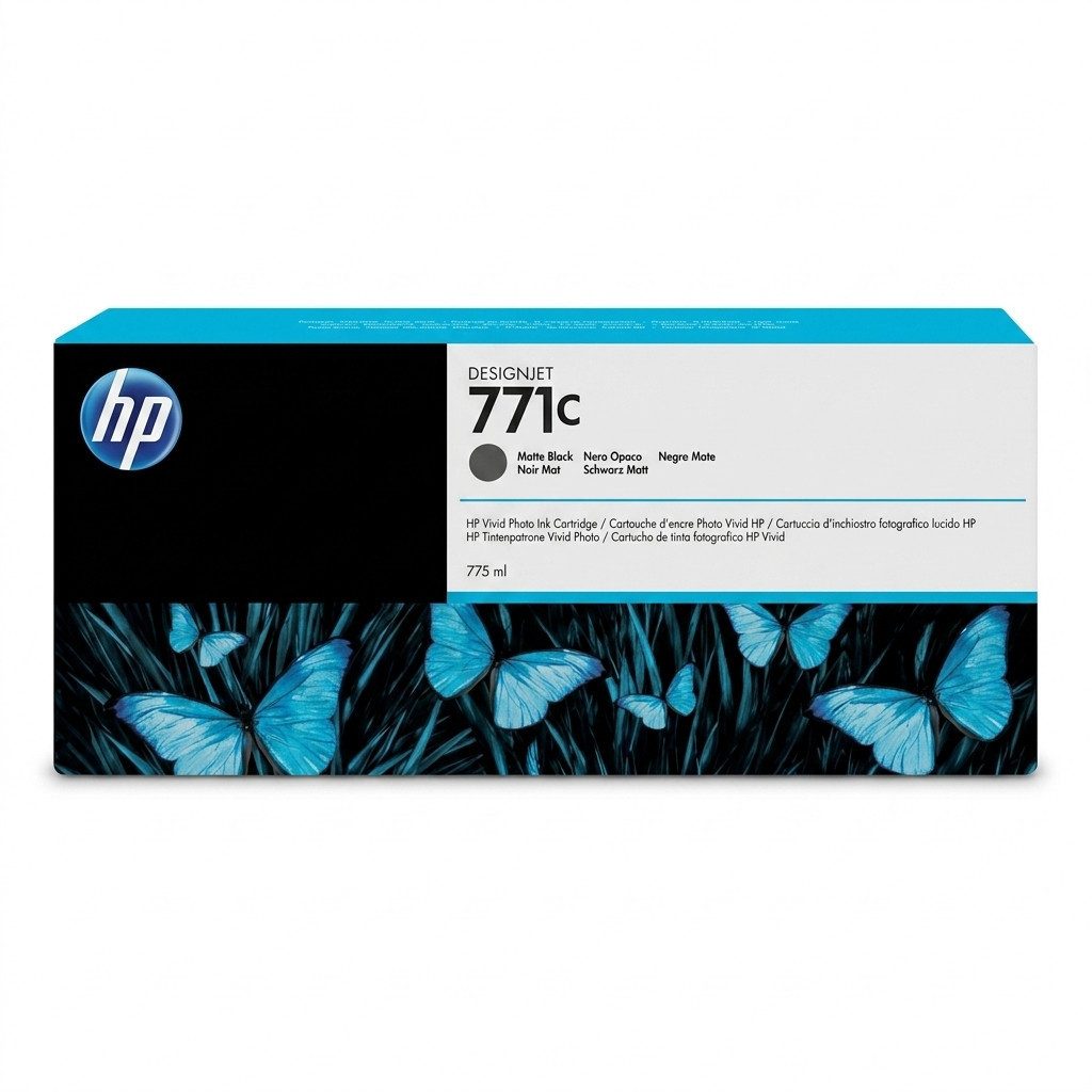 HP HP Nr. 771C Mattschwarz (B6Y07A) Tintenpatrone