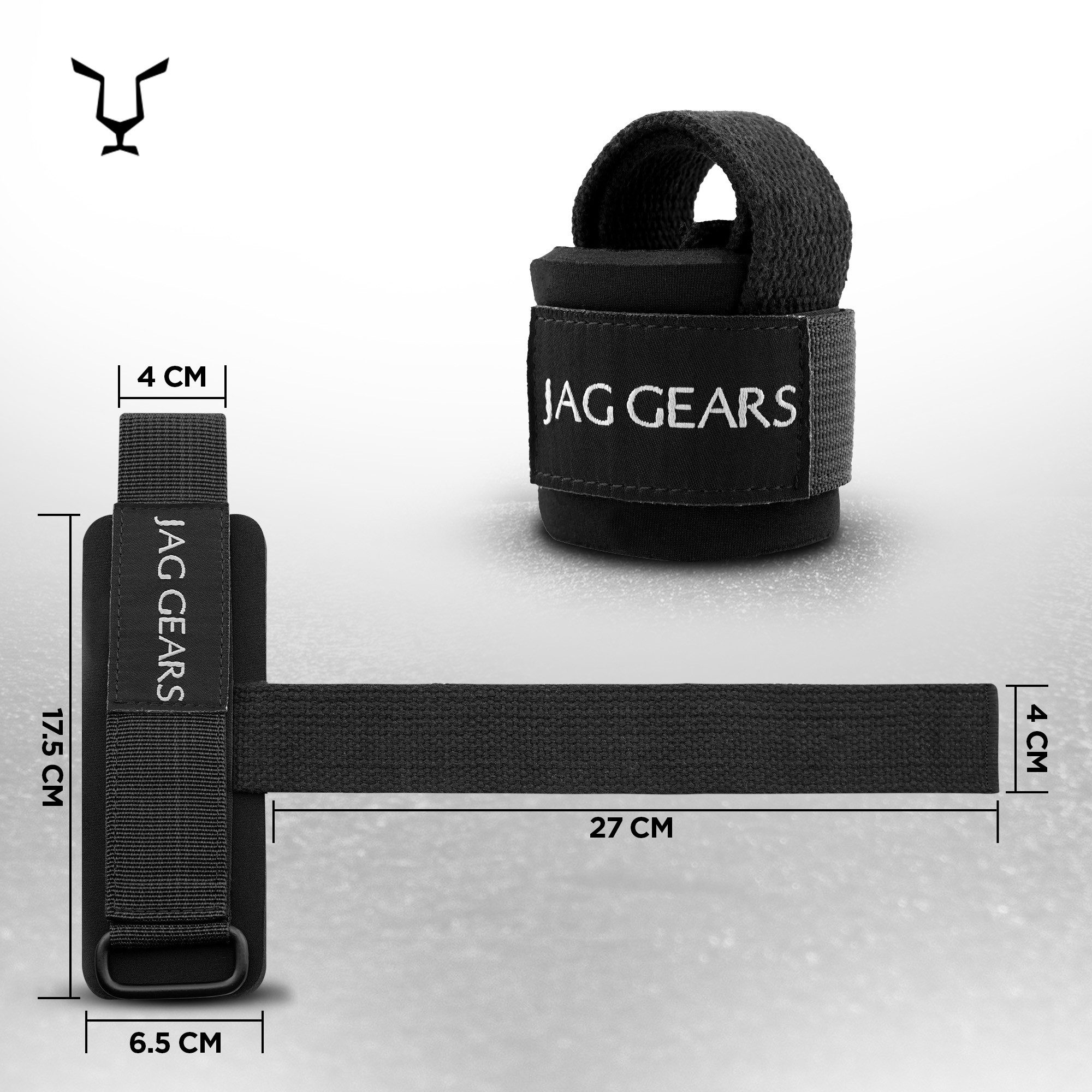 JAG GEARS Handgelenkschutz Strength training strap powerlifting strap hooks for men and women (pair, Lieferung mit 1 Paar), Krafttraining Powerlifting Gewichtheben Kreuzheben Fitnesstraining