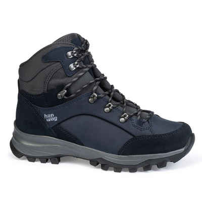 Hanwag Banks Lady LL Damen Wanderschuh Navy/Asphalt Trekkingschuh