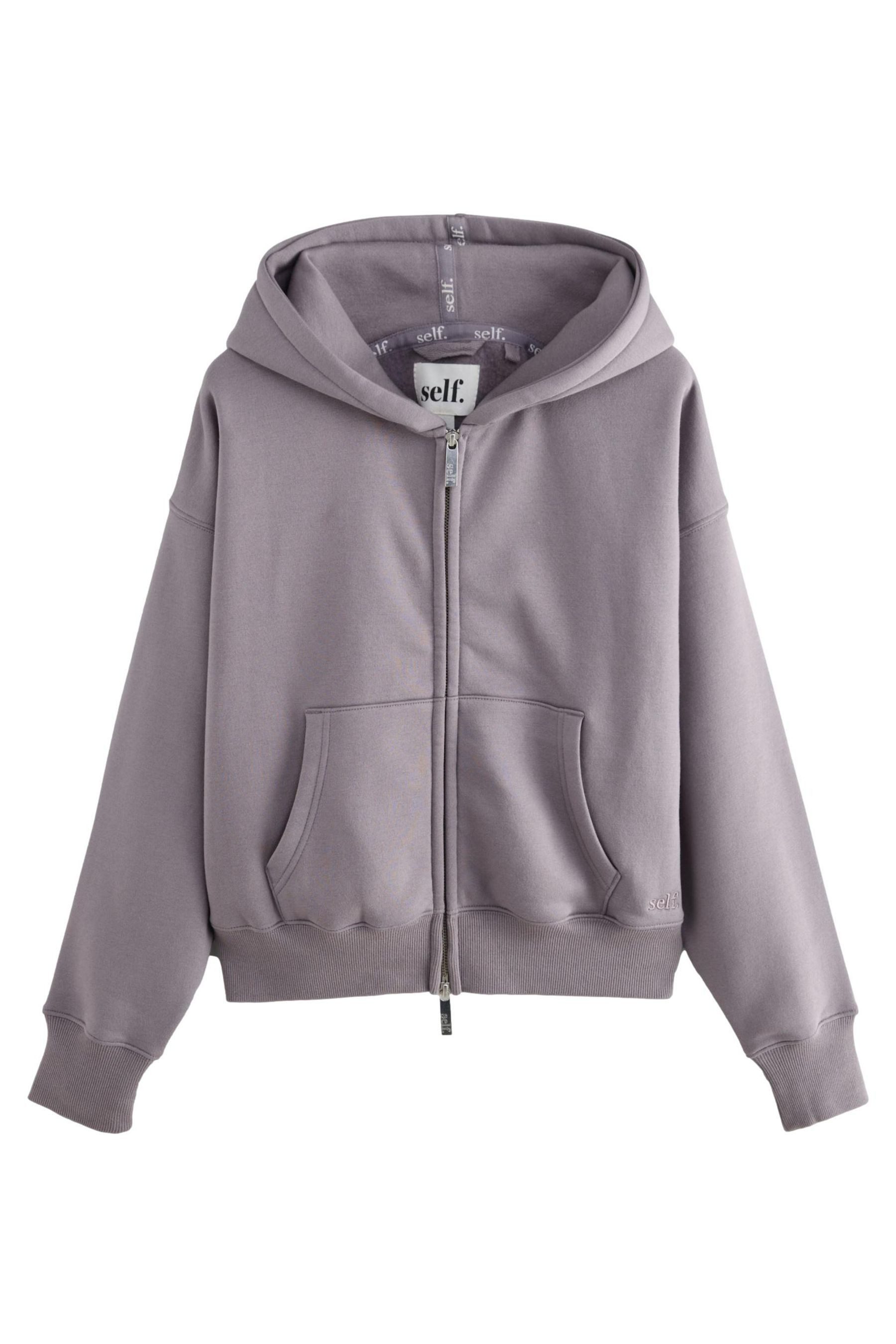 self Kapuzensweatjacke Self. Kapuzenjacke mit Reißverschluss günstig online kaufen