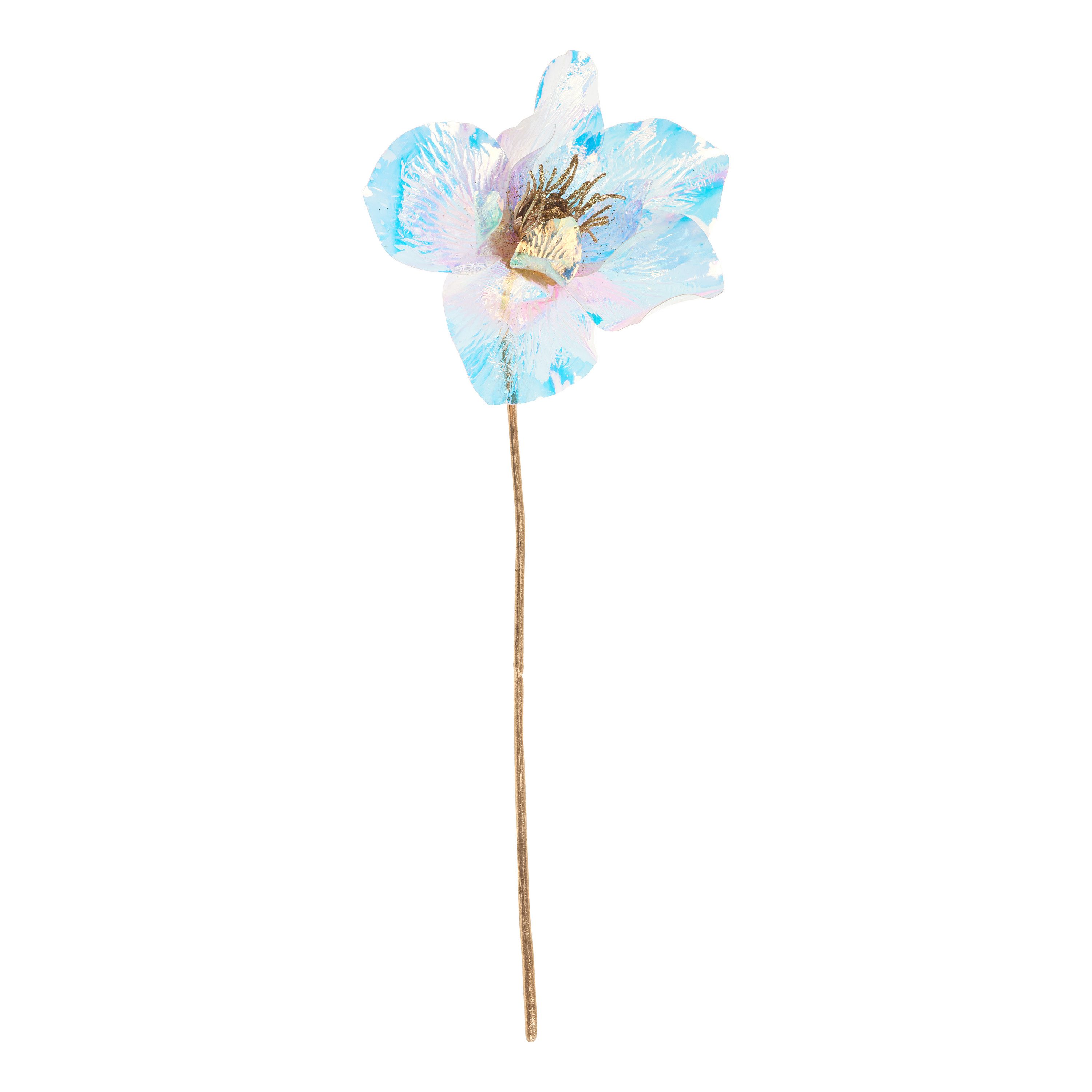 Kunstblume Christrose, DPI, irisierend, L 30 cm, Gold günstig online kaufen