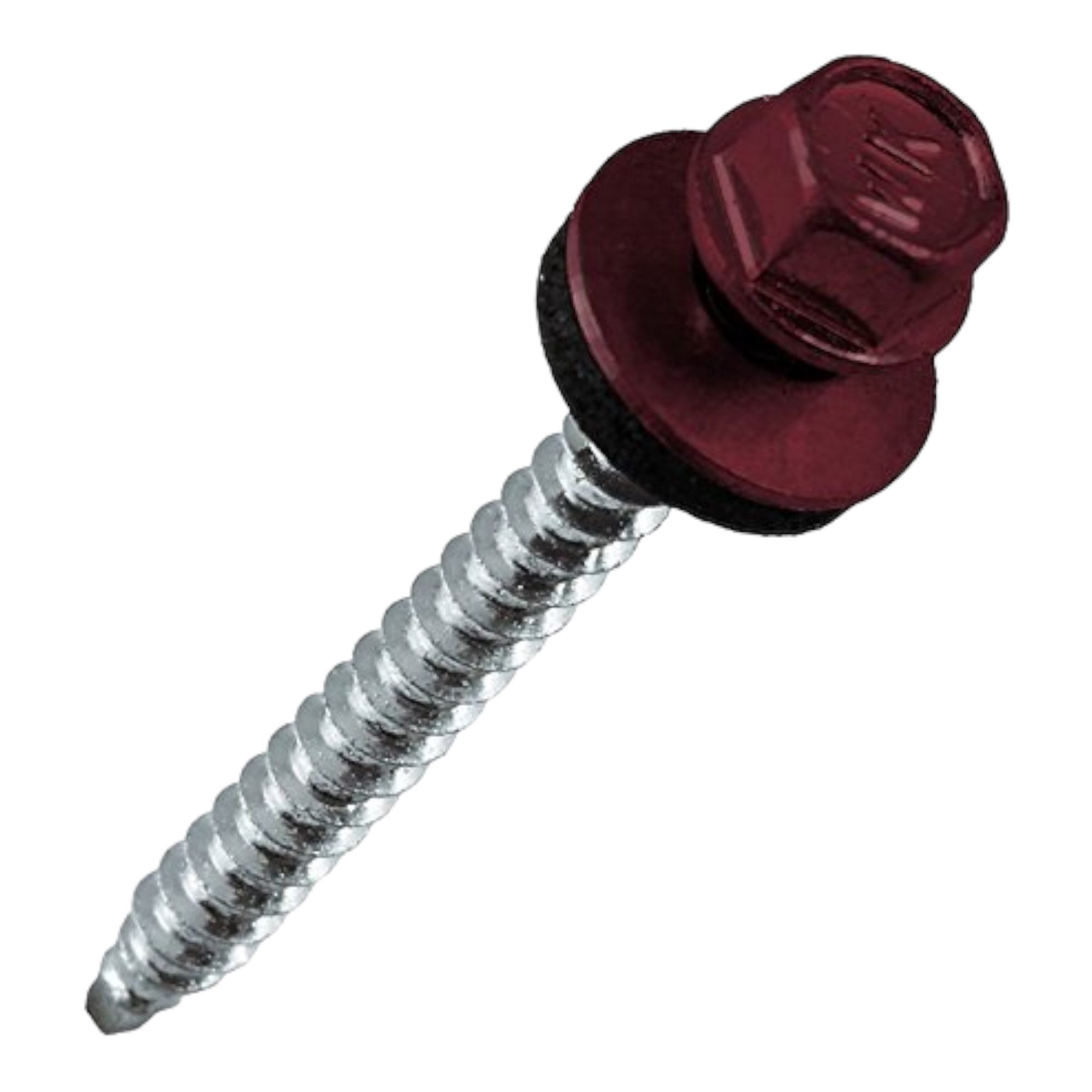 Schrauben-Set 250 Stück Trapezblechschrauben Bohrschrauben 4,8 x 35mm Ral 3005