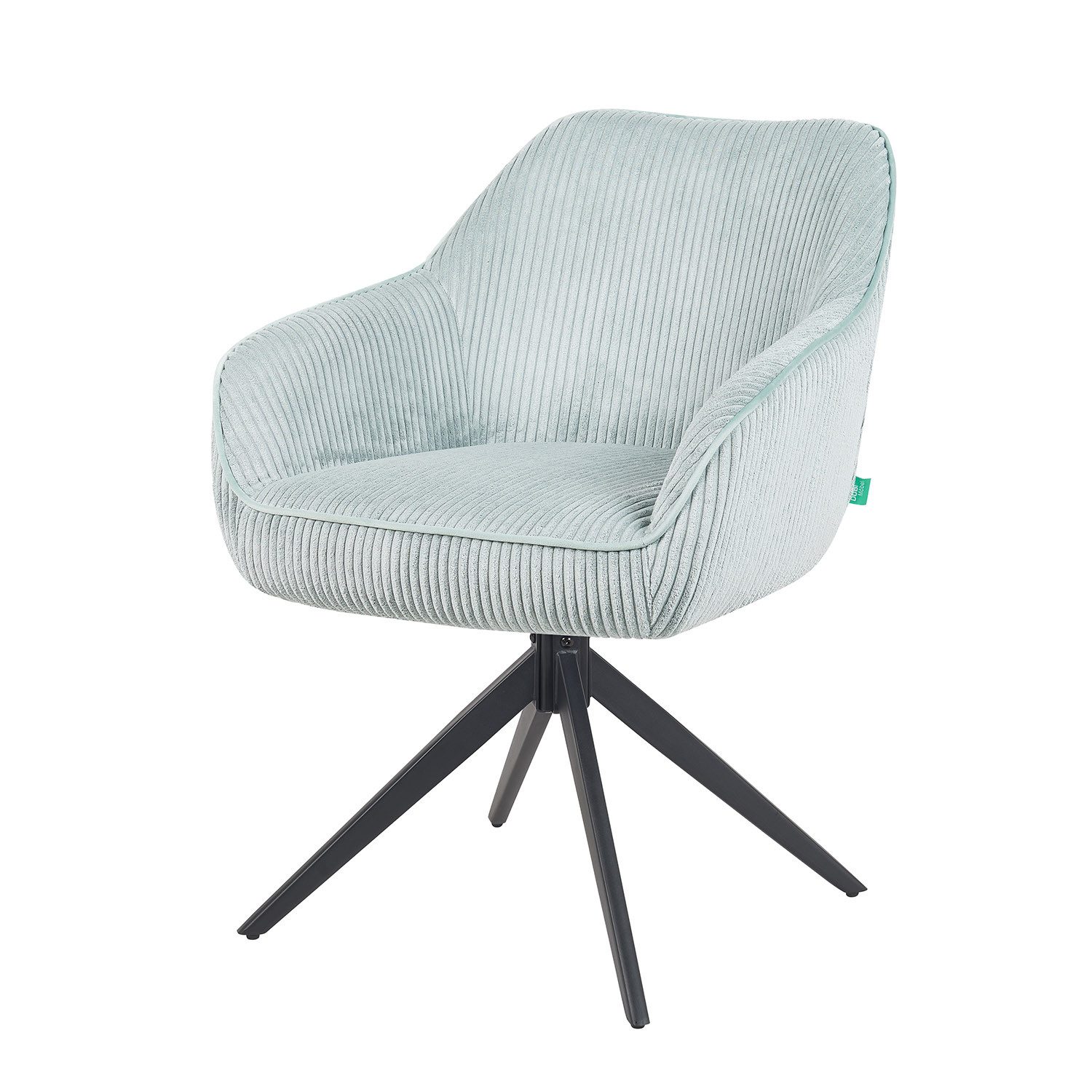 DUBI Möbel Polsterstuhl Mika-Kian 2er-Set, Federkern, günstig online kaufen