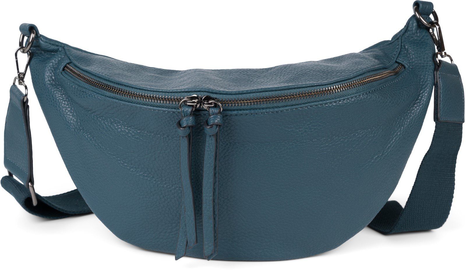 Moon Bag Damen Umhängetasche - Halbmond Crossbody Bag Mit Anhänger