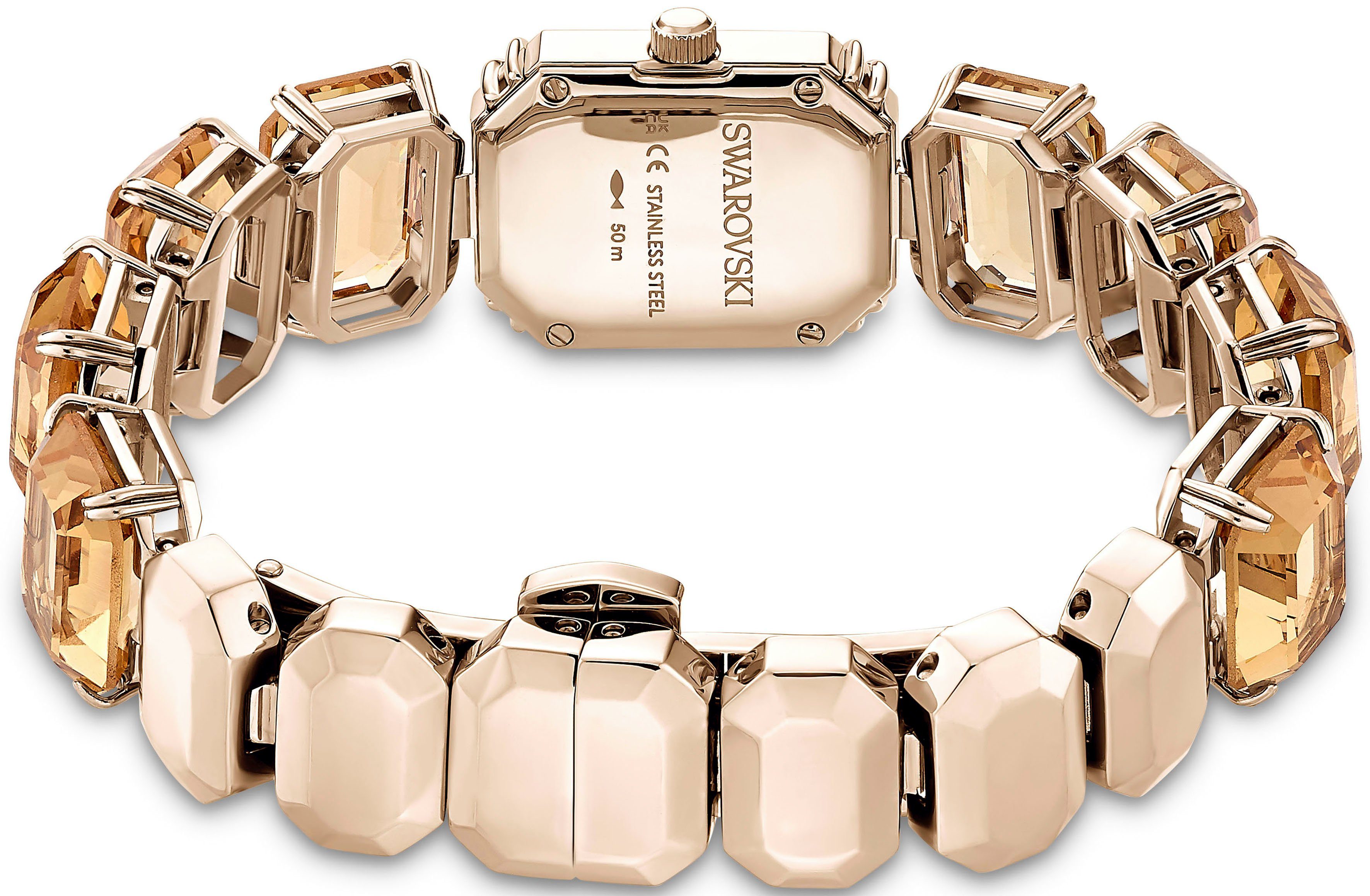 Swarovski Quarzuhr MILLENIA 5729841, Armbanduhr, Damenuhr, Swarovski-Kristalle, Swiss Made