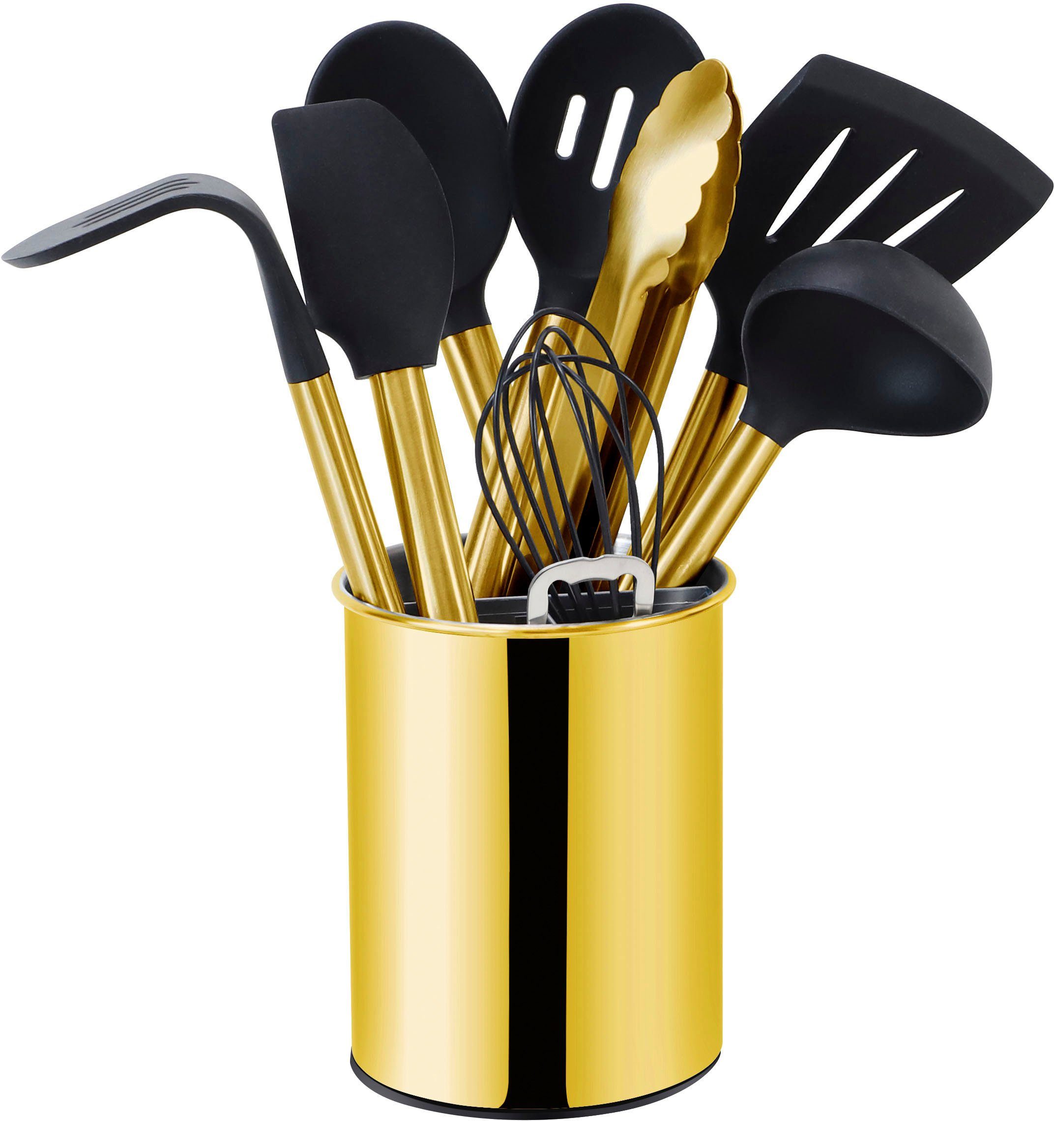 ECHTWERK Küchenorganizer-Set, (Set, 10-tlg), Kochbesteck mit Edelstahlgriff günstig online kaufen