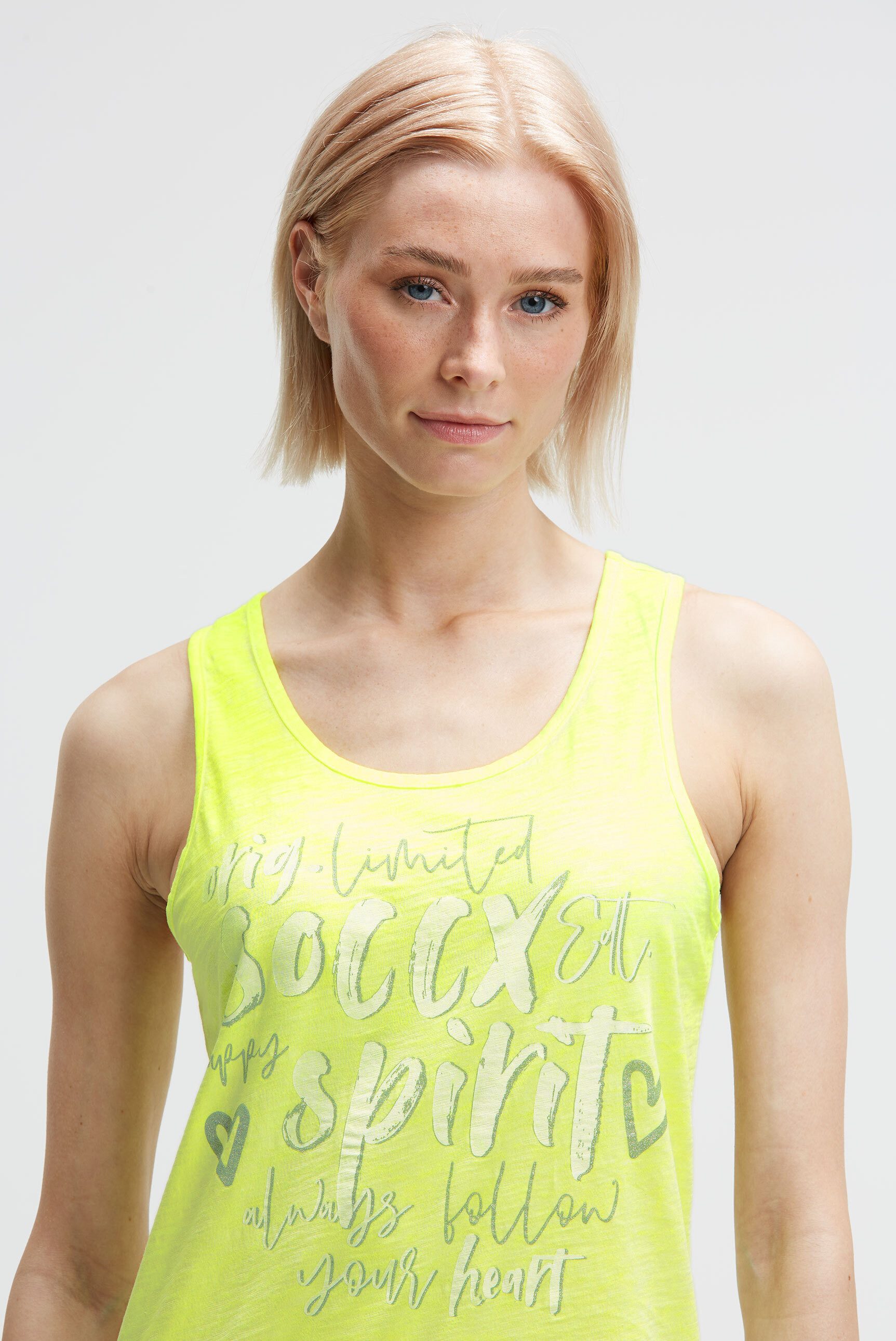 SOCCX Tanktop aus Baumwolle
