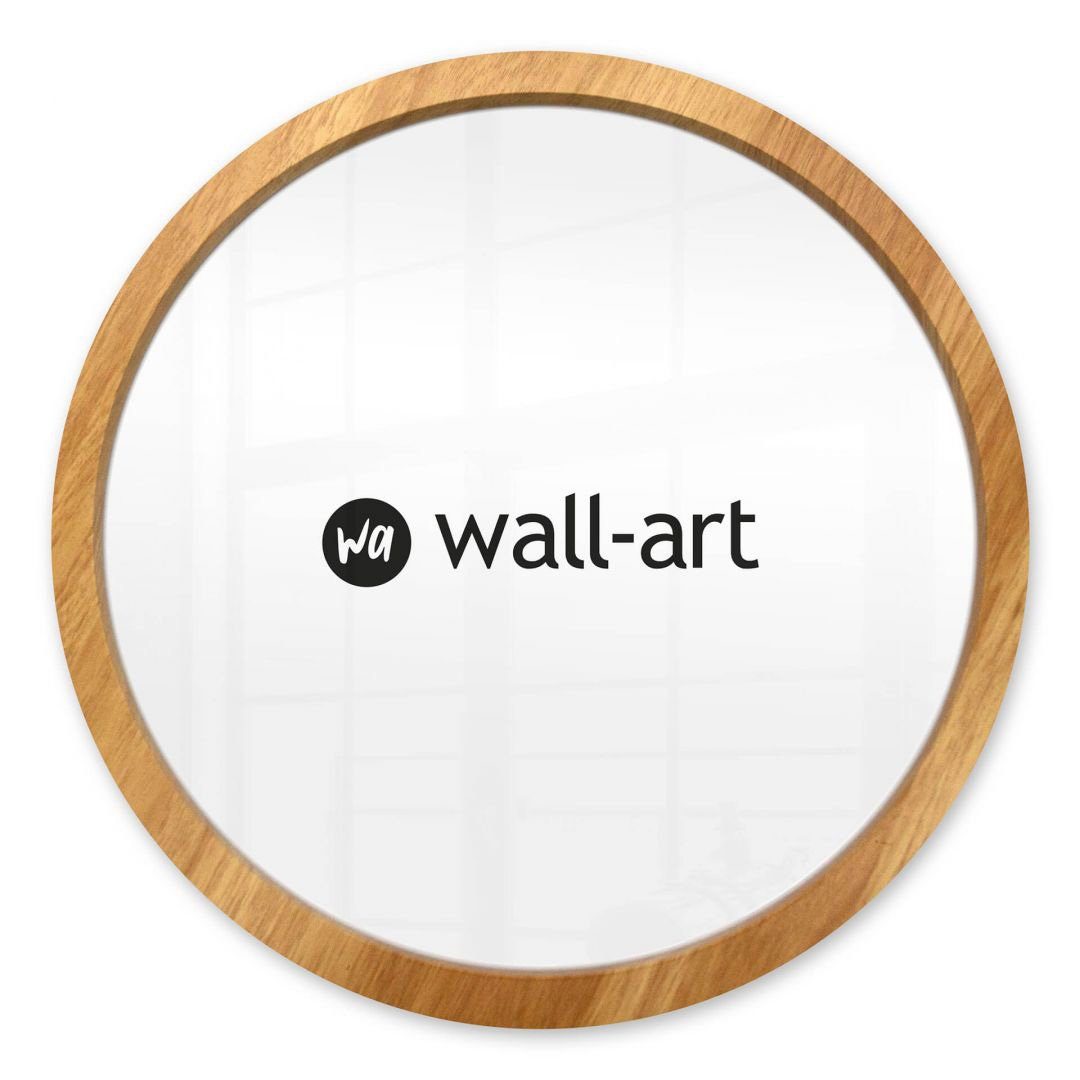 K&L Wall Art Bilderrahmen MDF Holz Bilderrahmen Rund ohne Poster Gallerie H günstig online kaufen