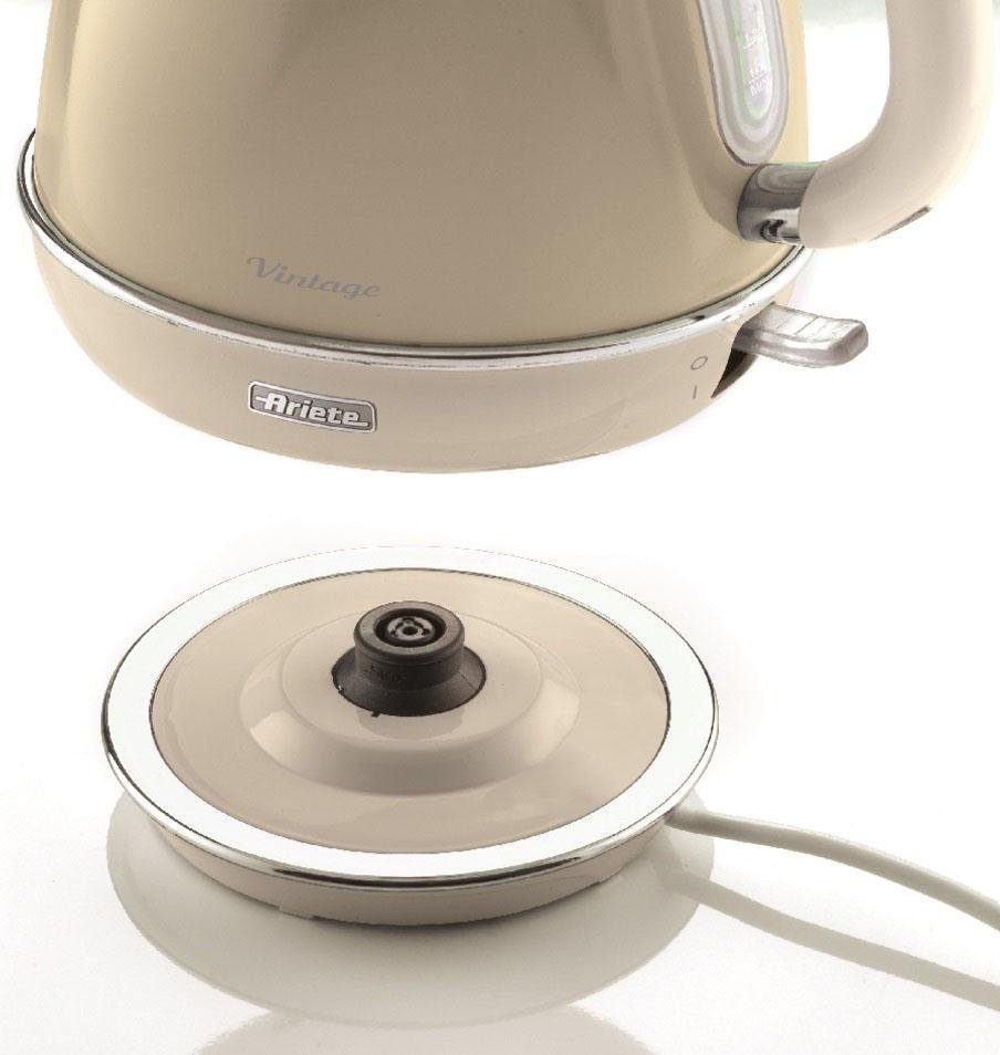 Ariete Wasserkocher 2869 CR Vintage, 1,7 l, 2200 W