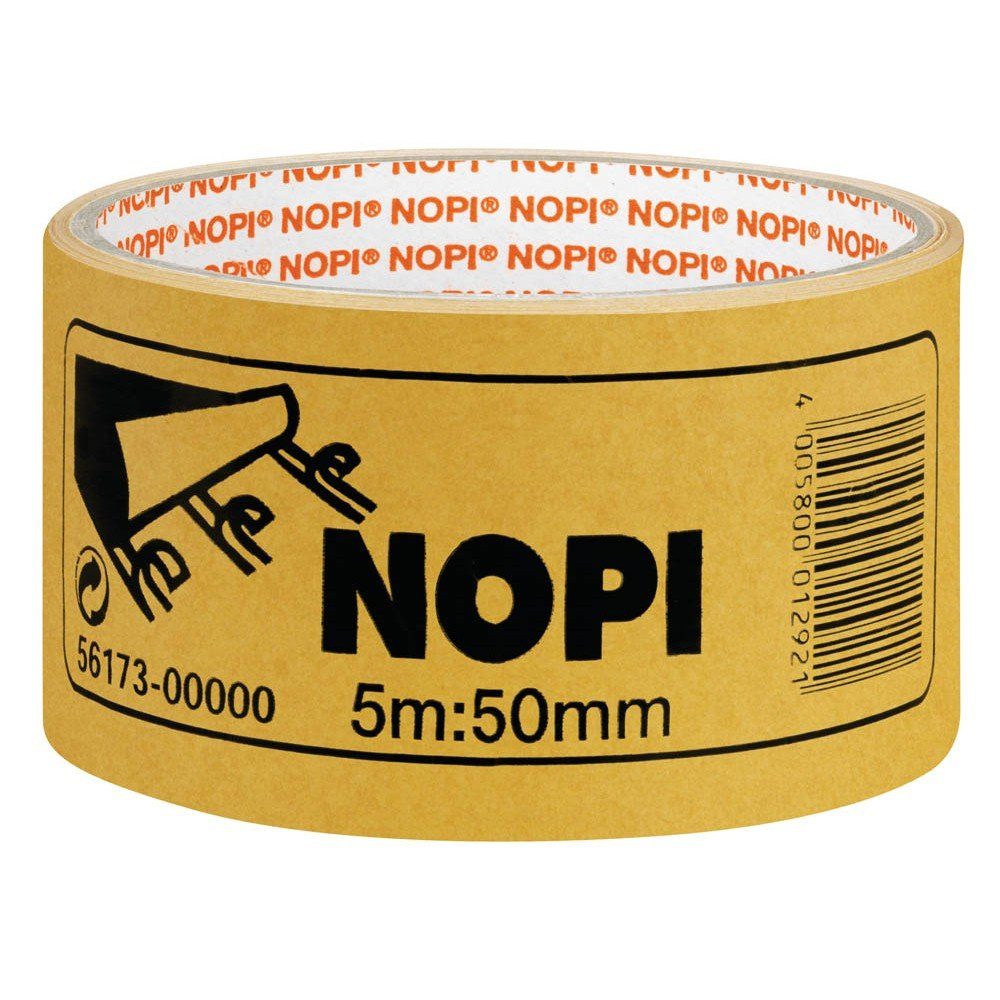 NOPI NOPI Doppelseitiges Klebeband aus PP, 50 mm x 5 m Tintenpatrone
