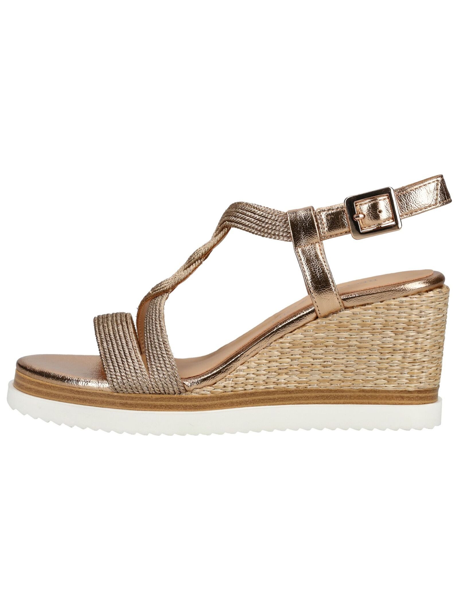 Regarde Le Ciel Regarde Le Ciel Sandalen Leder Keilsandalette günstig online kaufen