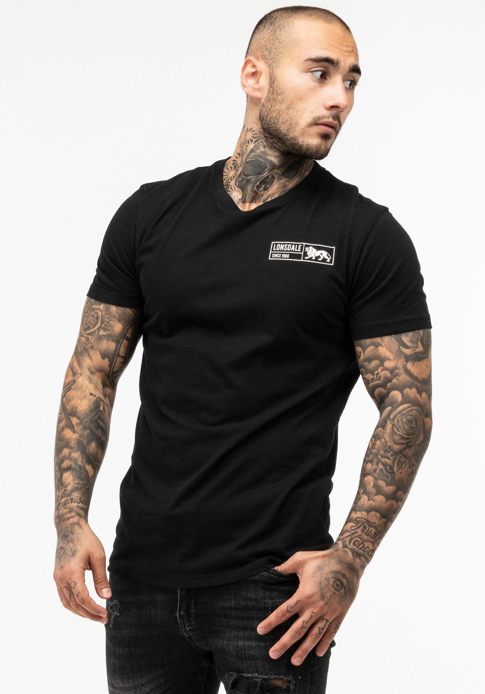 Lonsdale T-Shirt CLONKEEN (Packung, 2-tlg., 2-er günstig online kaufen