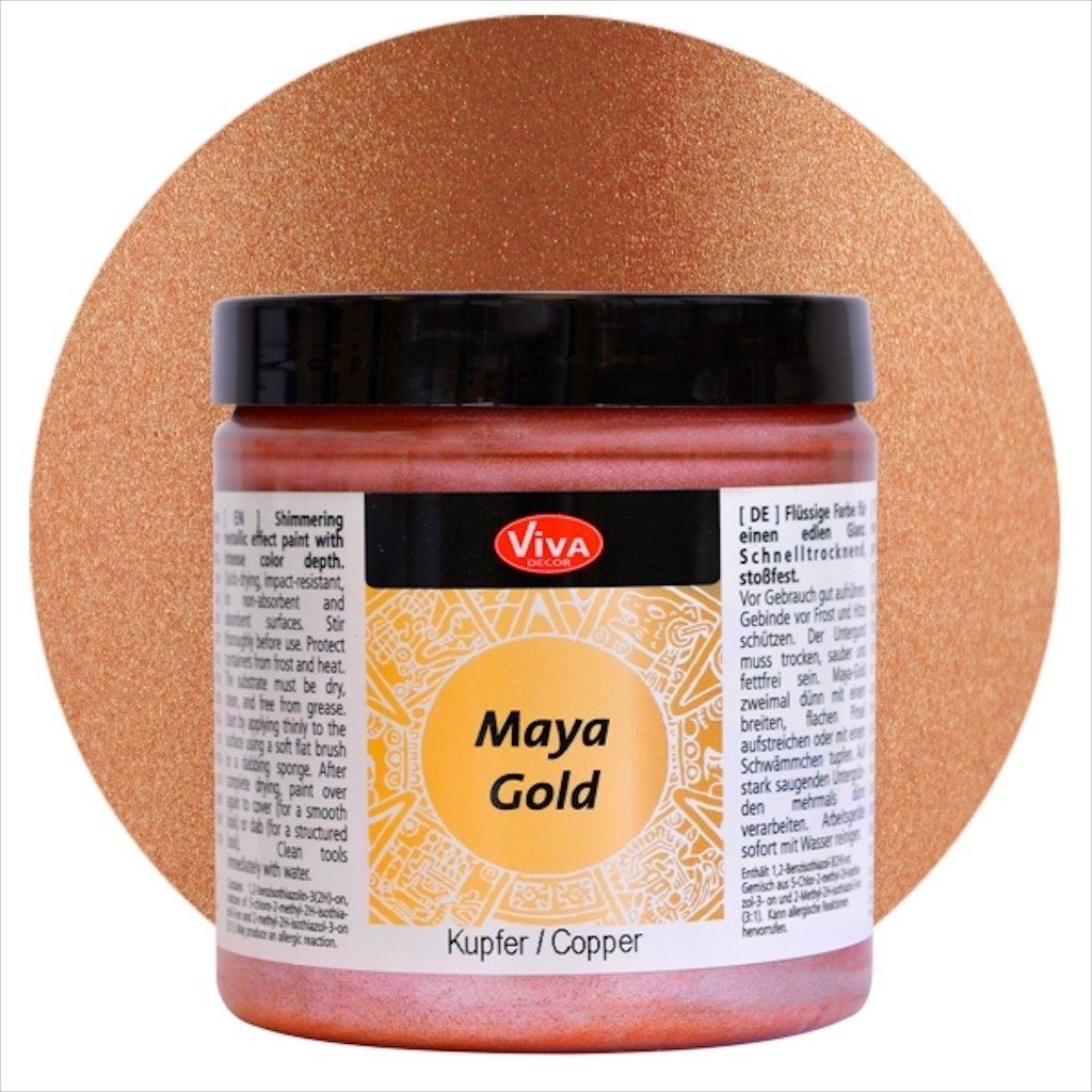 Viva Decor Bastelfarbe Maya Gold 250 ml