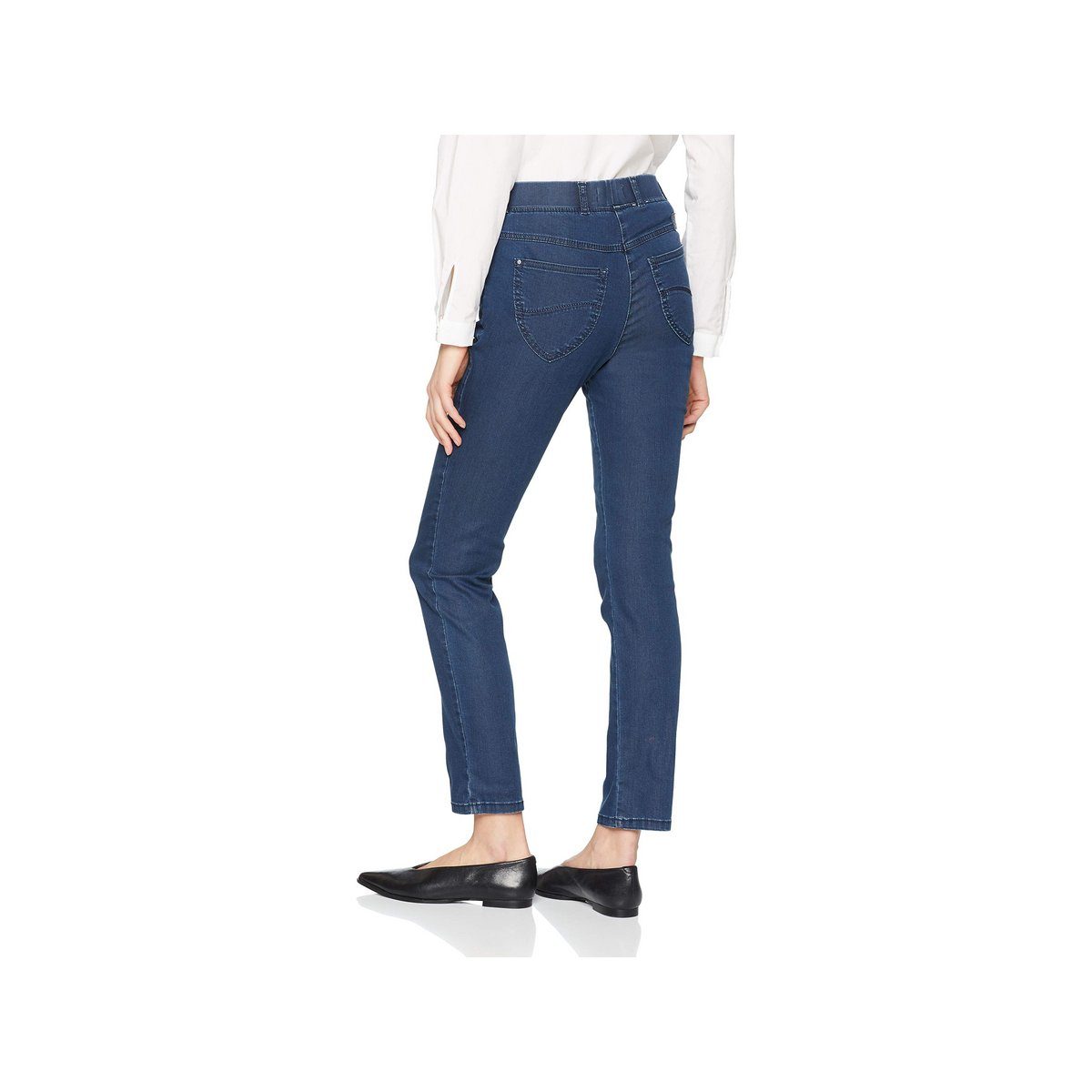 RAPHAELA by BRAX Skinny-fit-Jeans grau (1-tlg) regular