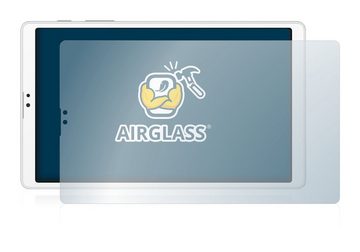 BROTECT flexible Panzerglasfolie für Samsung Galaxy Tab A7 Lite LTE 2021 (im Querformat), Displayschutzglas, Schutzglas Glasfolie klar