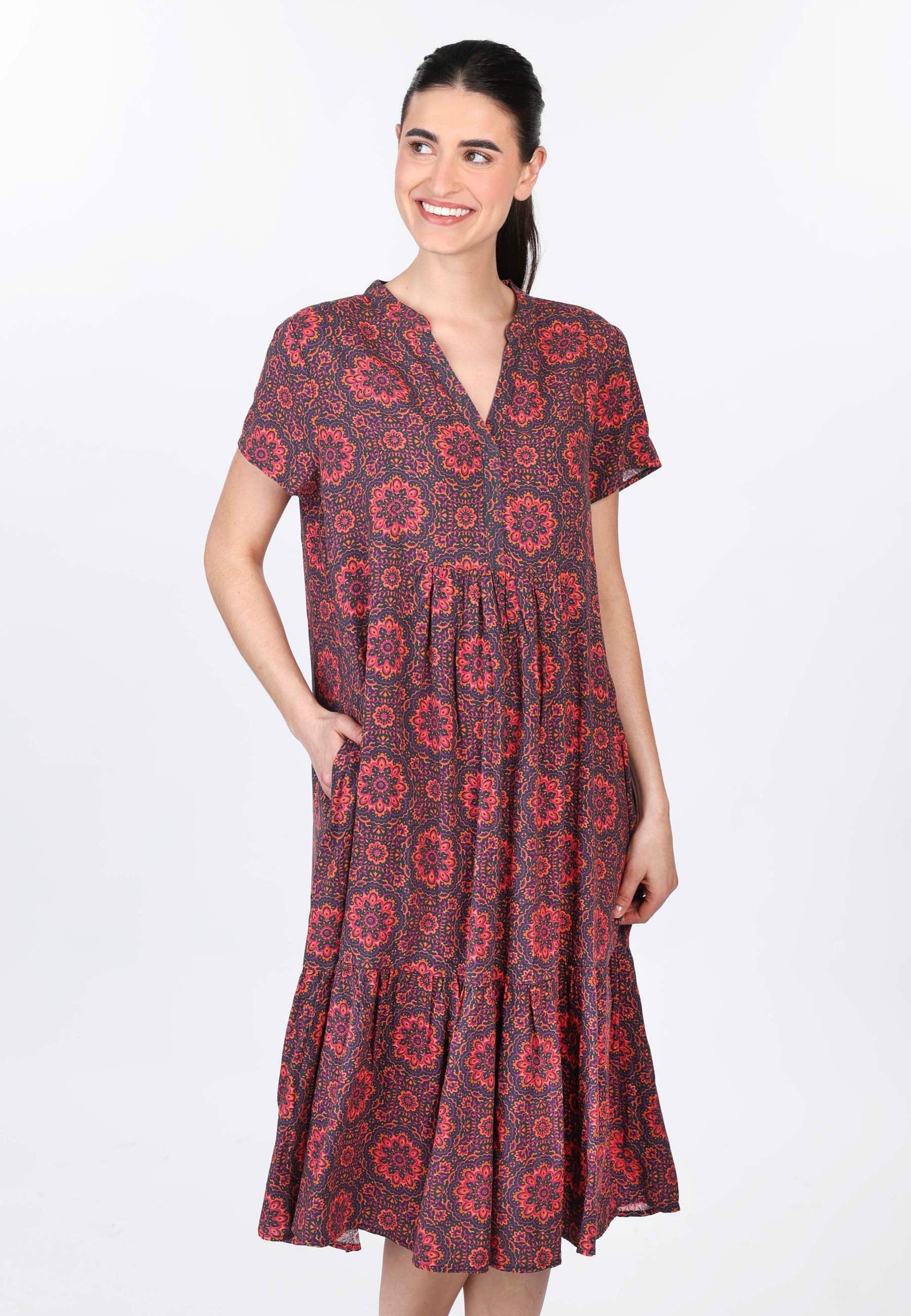 Deerberg Sommerkleid Embla Ornamental