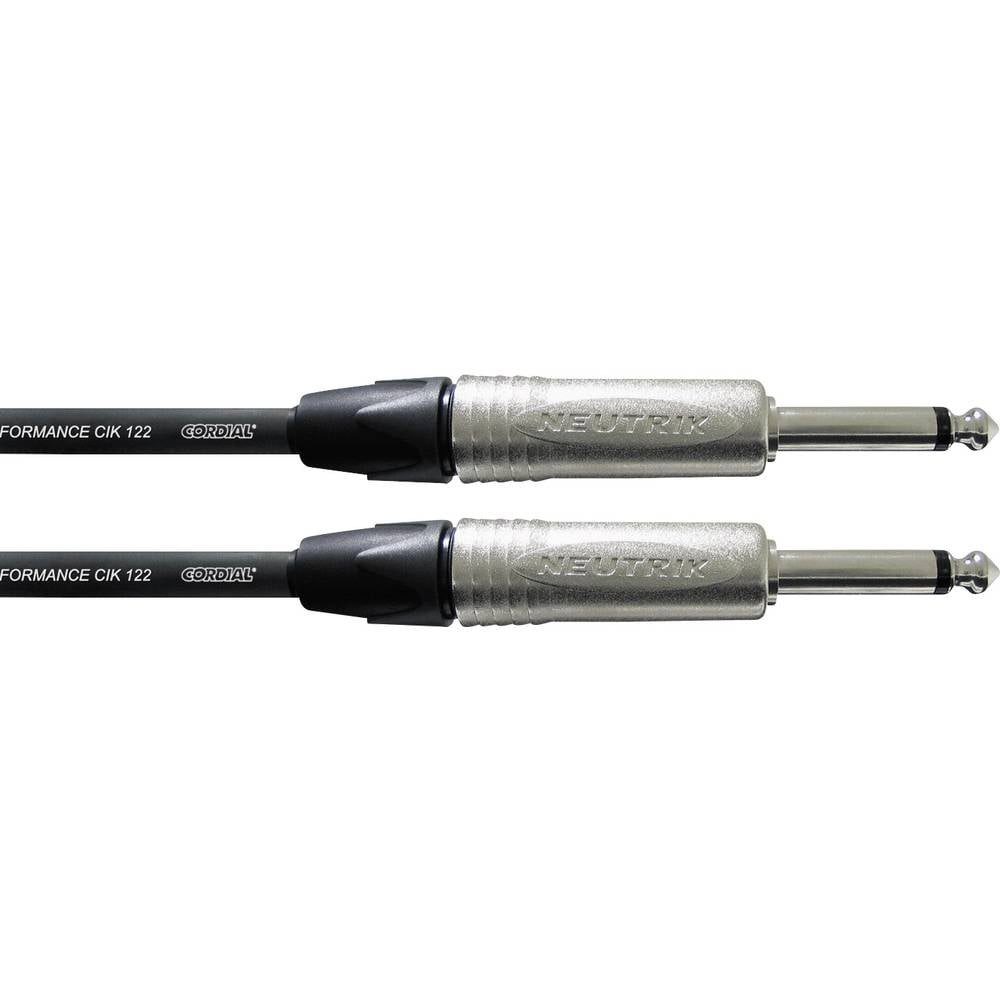 Cordial Instrumenten-Gitarrenkabel CIK 122 CXI 6 PR Audio- & Video-Kabel, (6.00 cm)