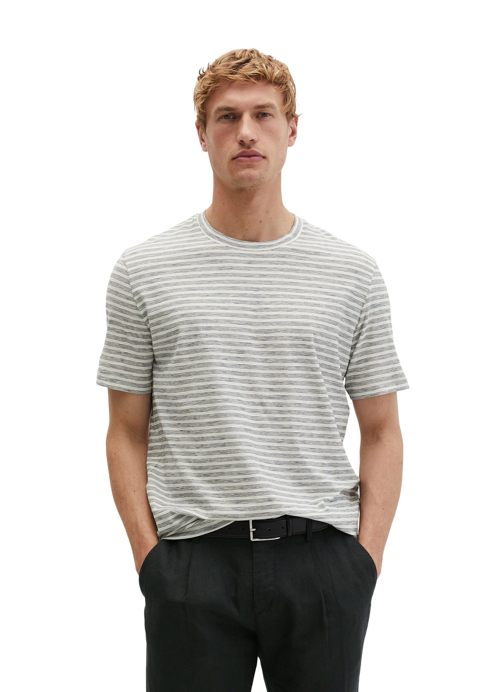 Marc O'Polo T-Shirt regular in softem Slub-Jersey
