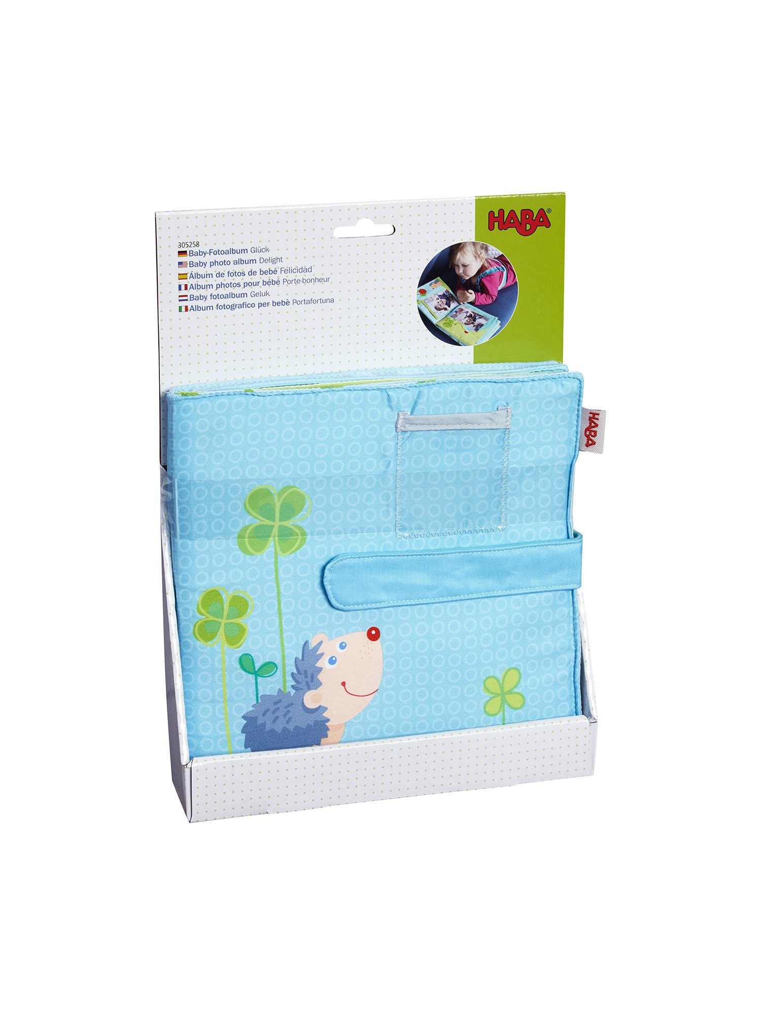 Haba Fotoalbum Baby-Fotoalbum Glück, unisex neutral