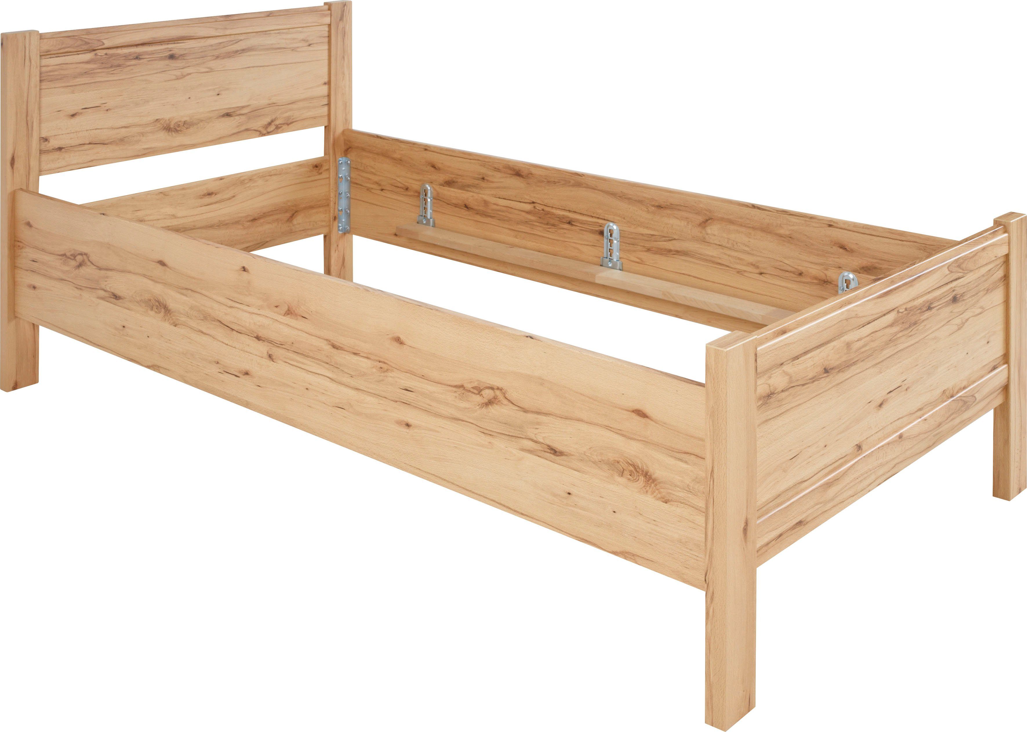 priess Bett Husum Schlafzimmer Jugendzimmer Rahmenbett, mit Komforthöhe verschiedene Ausführungen hochwertige Premium Qualität