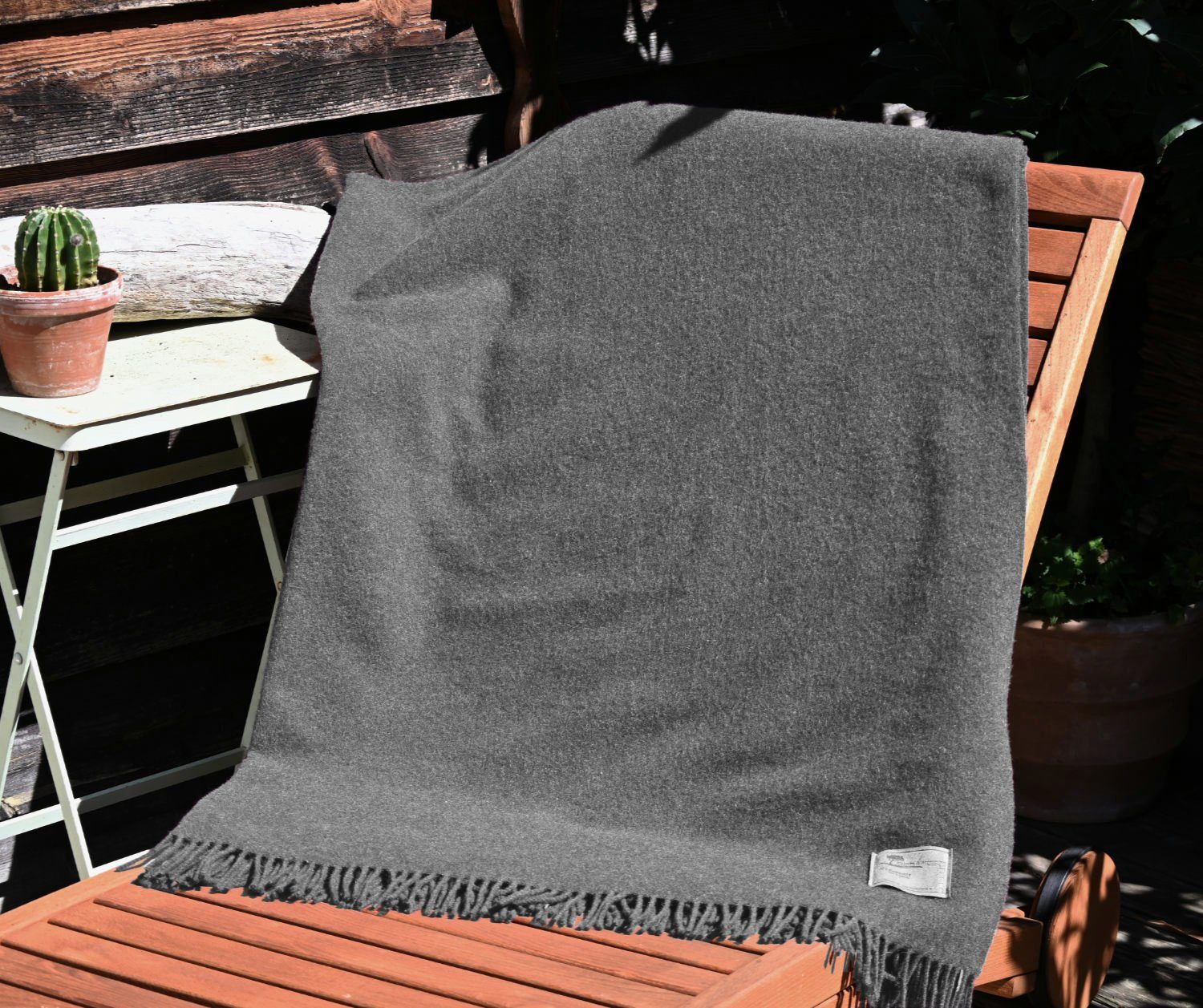 Wolldecke Große 100% Merinowolldecke Walchsee, Wohnen und Accessoires GmbH & Co. KG, Für größere Personen geeignet
