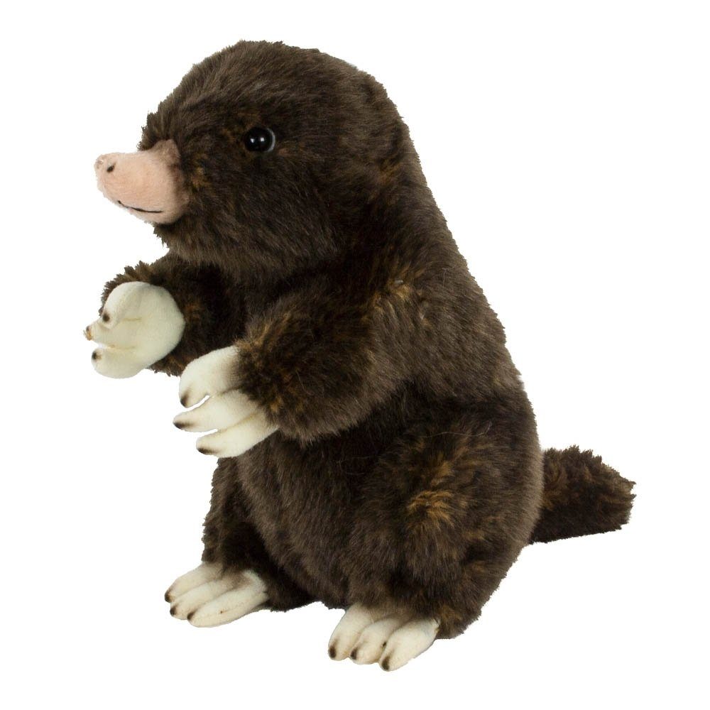 Teddys Rothenburg Kuscheltier Maulwurf braun 21 cm Plüschtier günstig online kaufen