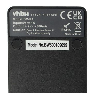vhbw passend für Kodak EasyShare M1093 IS, Playsport Watroof Pocket-Cam, Kamera-Ladegerät