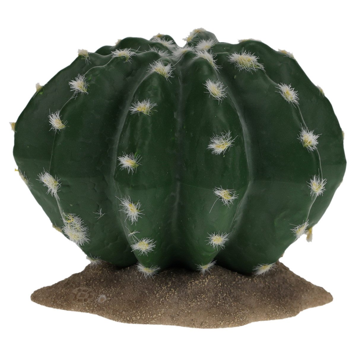 Terra Della Terrariendeko Dekoration Kaktus Echinocactus grün