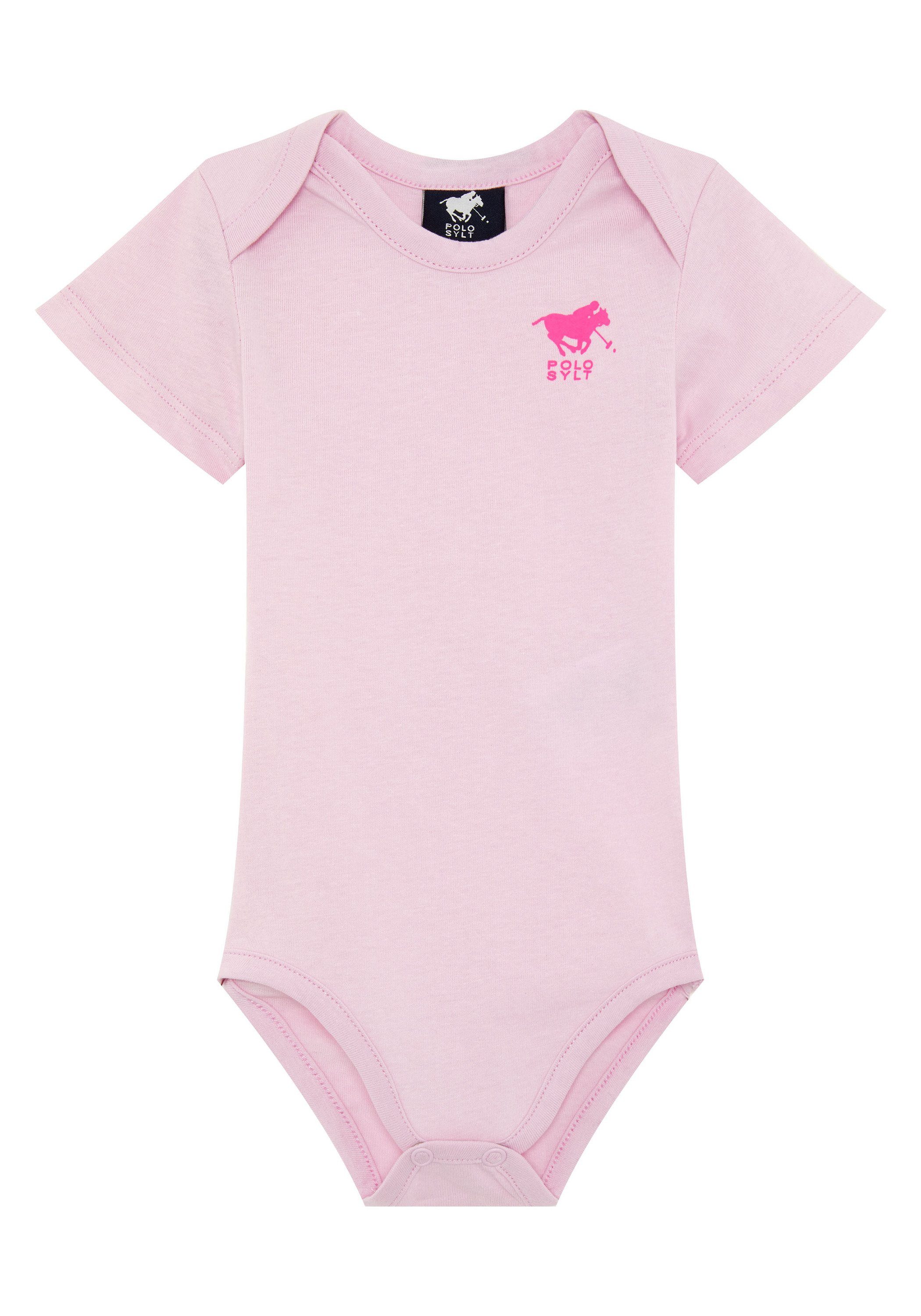 Polo Sylt Kurzarmbody im 3er-Pack mit kurzen Ärmeln (Set, 3-tlg)