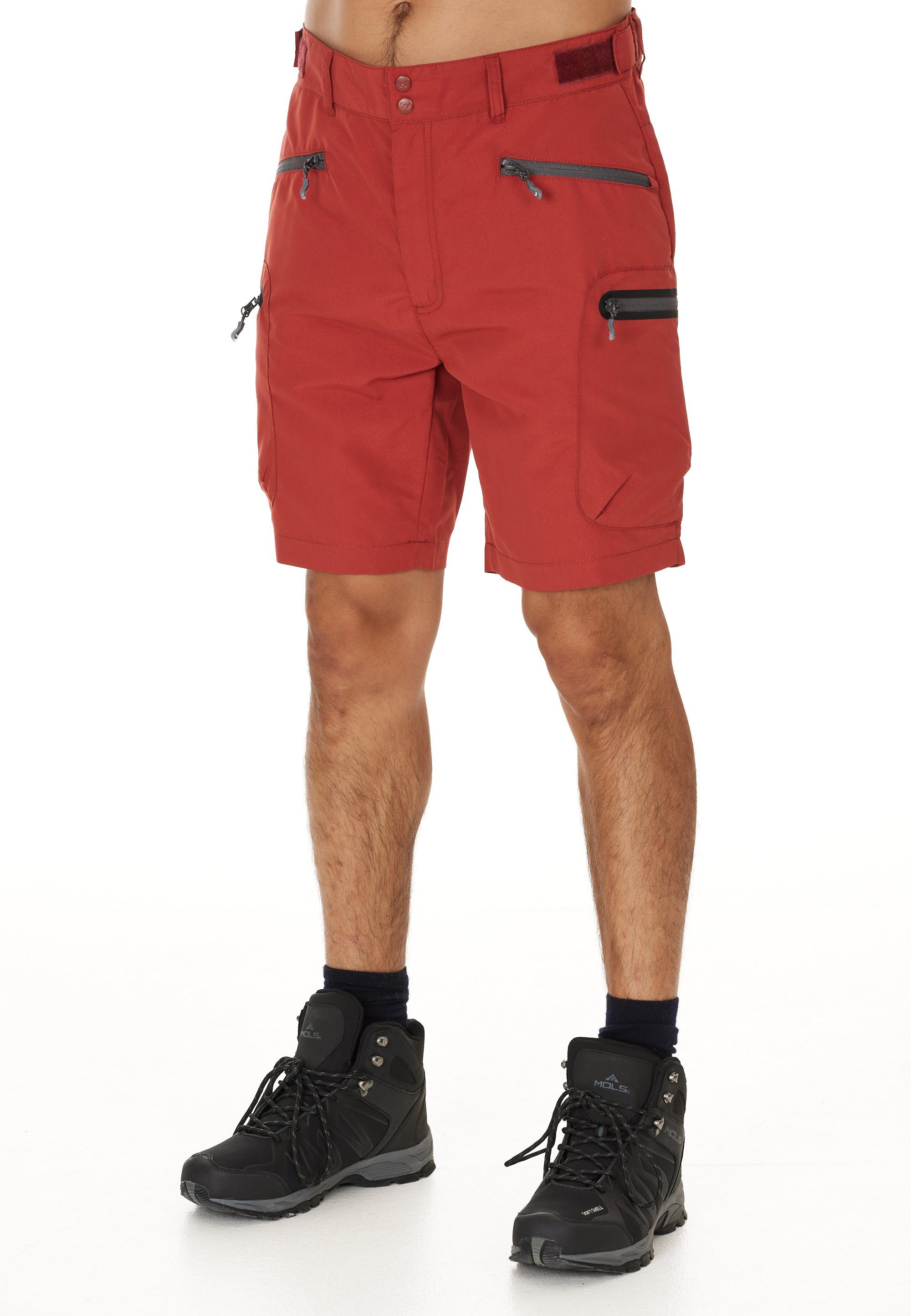 WHISTLER Shorts Stian mit atmungsaktiven Eigenschaften rot
