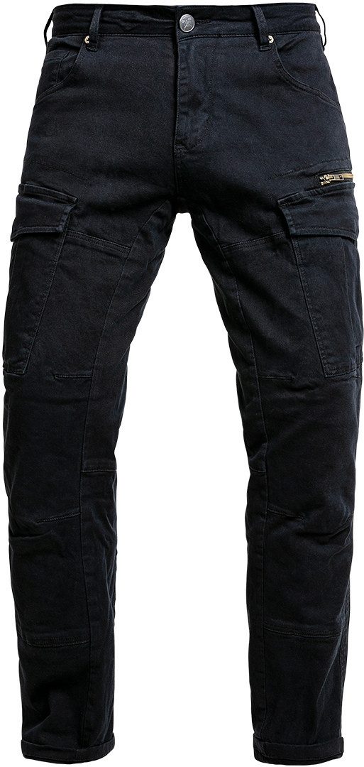 John Doe Motorradhose Stroker Cargo XTM Motorrad Textilhose Knieprotektoren günstig online kaufen