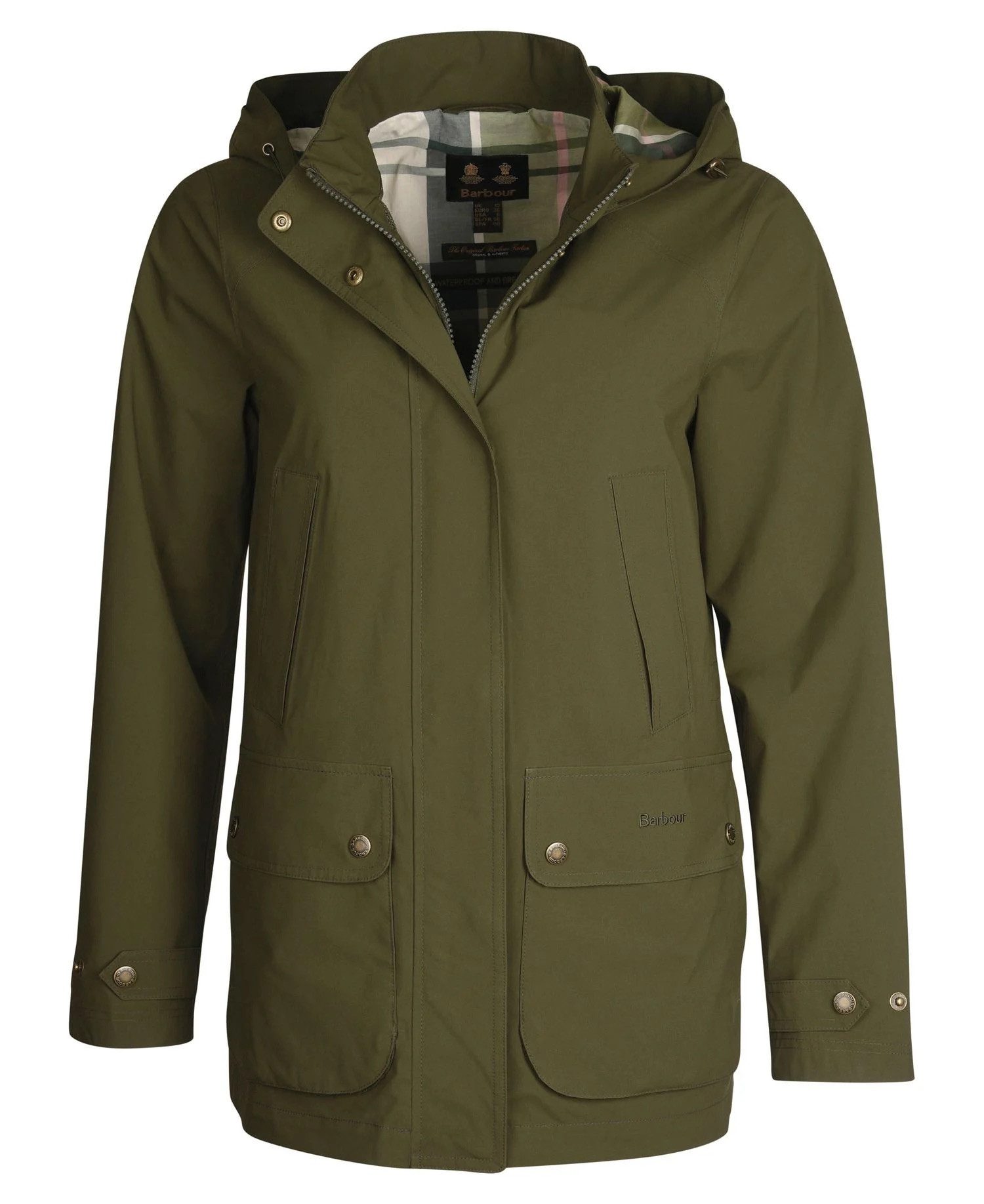 Barbour Outdoorjacke BARBOUR Clyde Jacke Olive