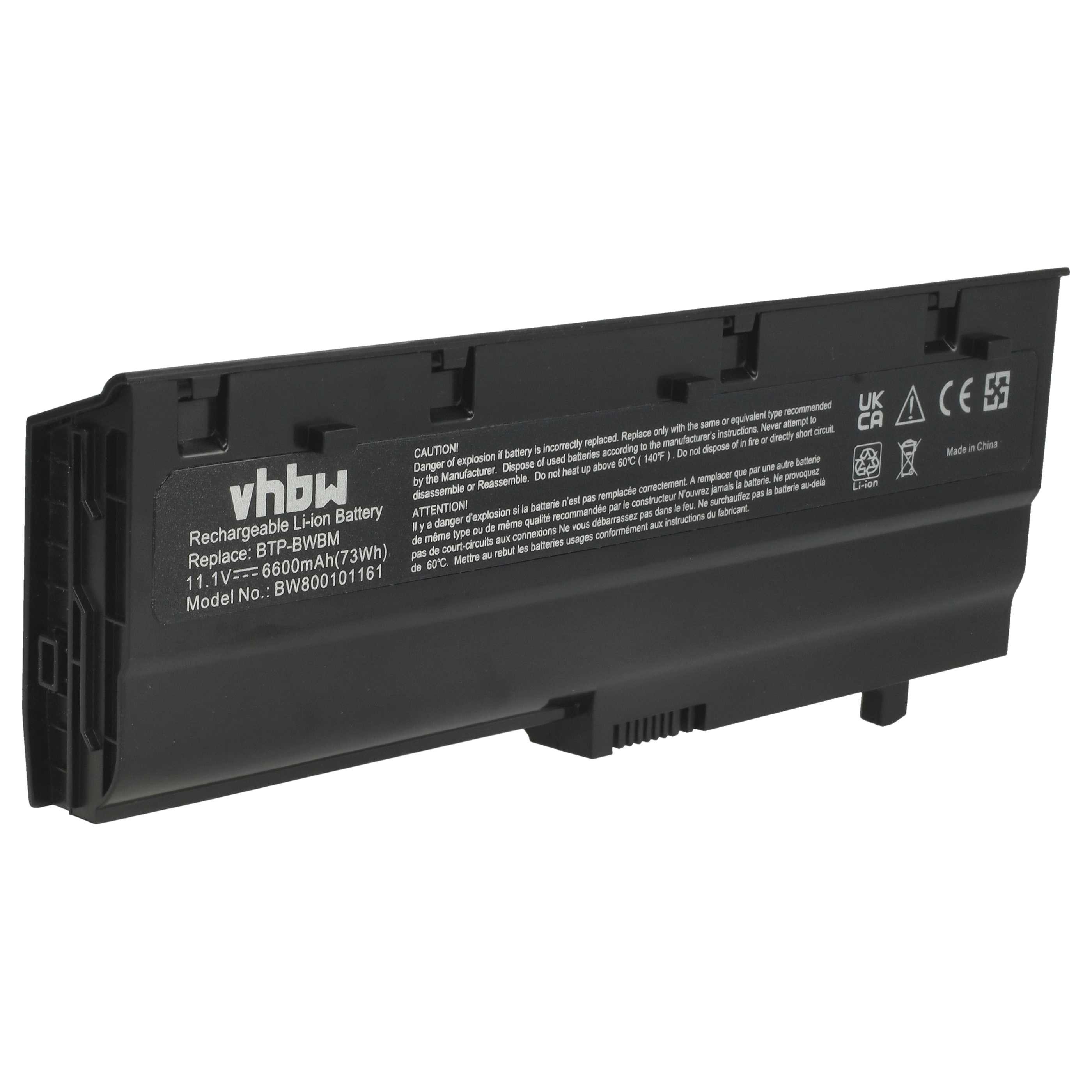 passend für Medion MD97043, MD96970, WIM2140, MD96850, MD96780, Laptop-Akku