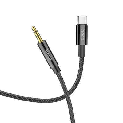 HOCO cable AUX Audio Jack 3,5mm to Type C UPA19 1m Audio- & Video-Kabel