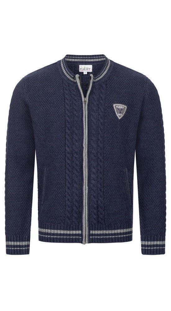 Nübler Trachtenstrickjacke Trachtenstrickjacke Langarm Henry in günstig online kaufen
