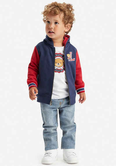 Levi's® Kids Shirt, Hose & Jäckchen Varsity Jacket Denim Set 3pc (3-tlg) for Baby BOYS