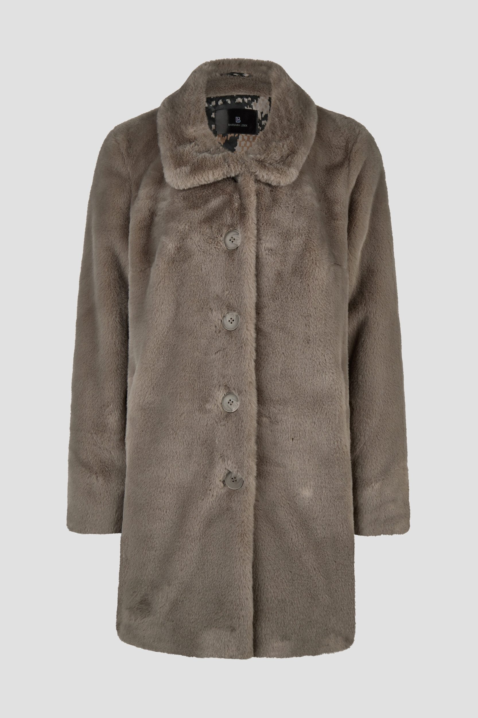 Barbara Lebek Fellimitatmantel Jacke